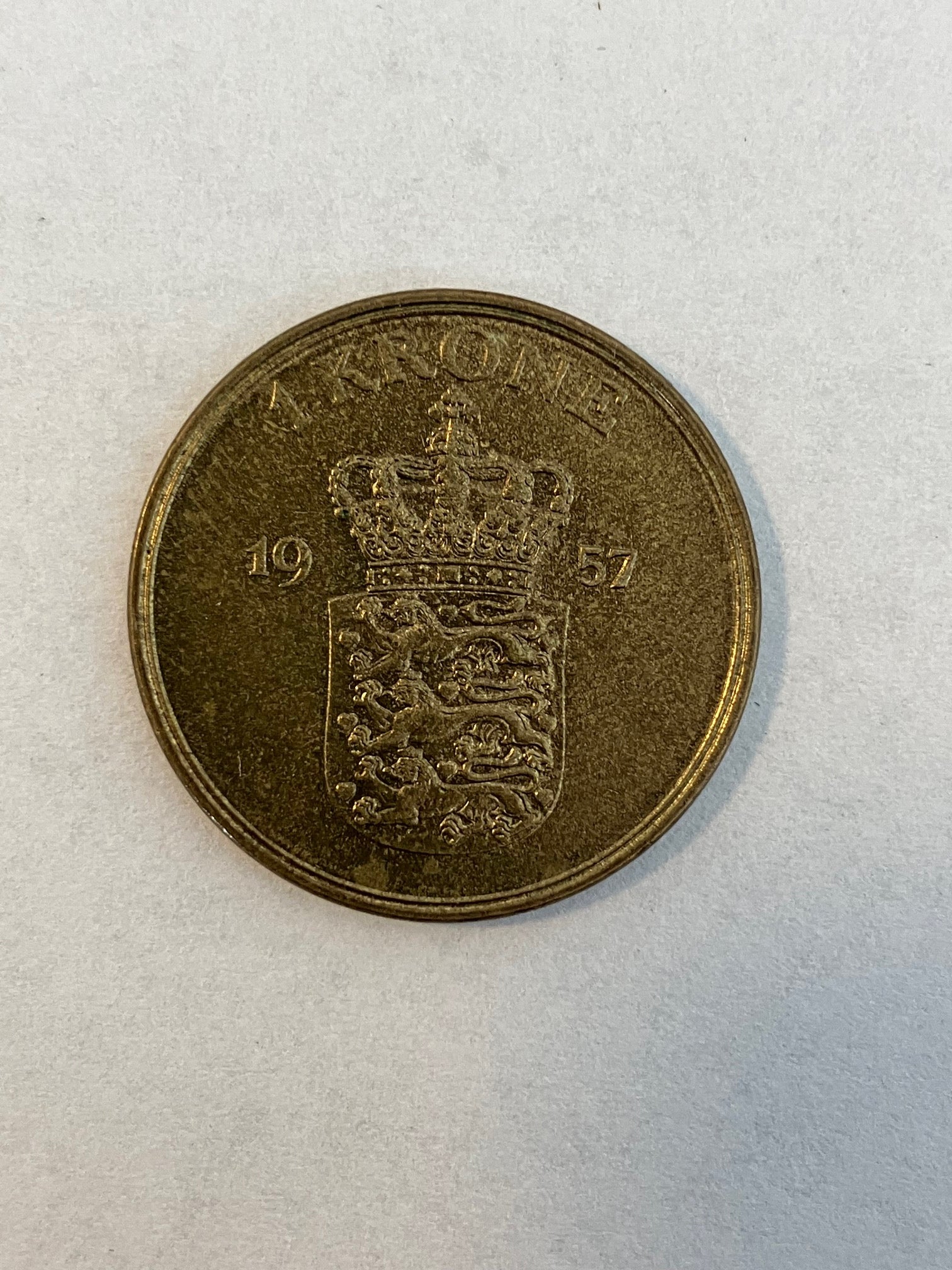 1 Krone 1957