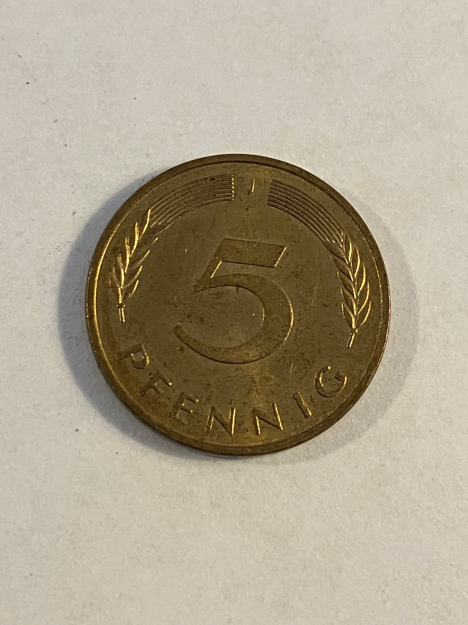 5 Pfennig Germany 1978