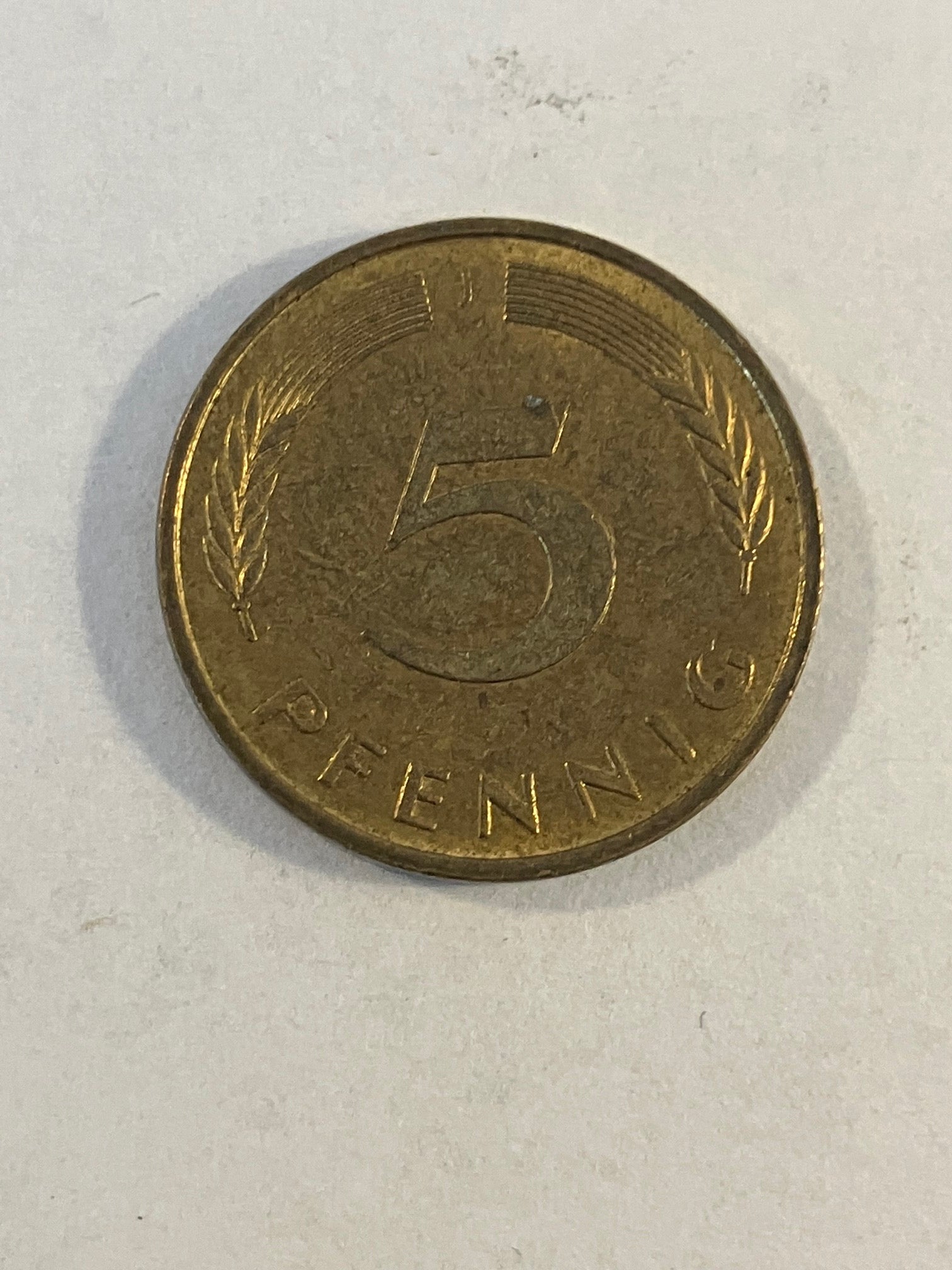 5 Pfennig Germany 1988