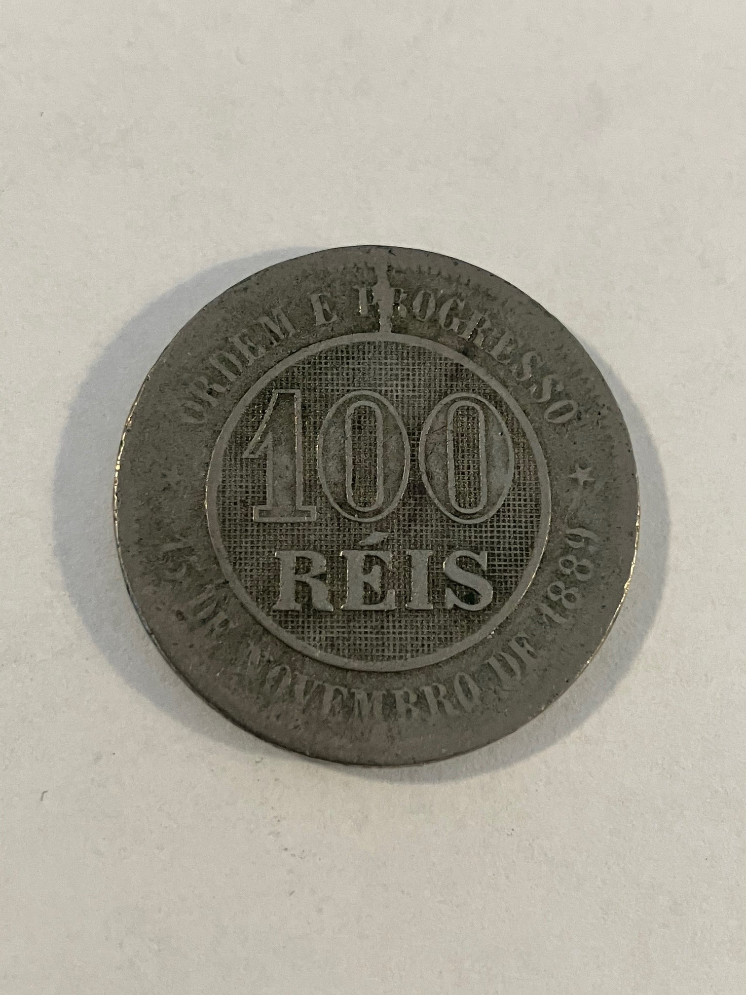 100 Reis Brazil 1893