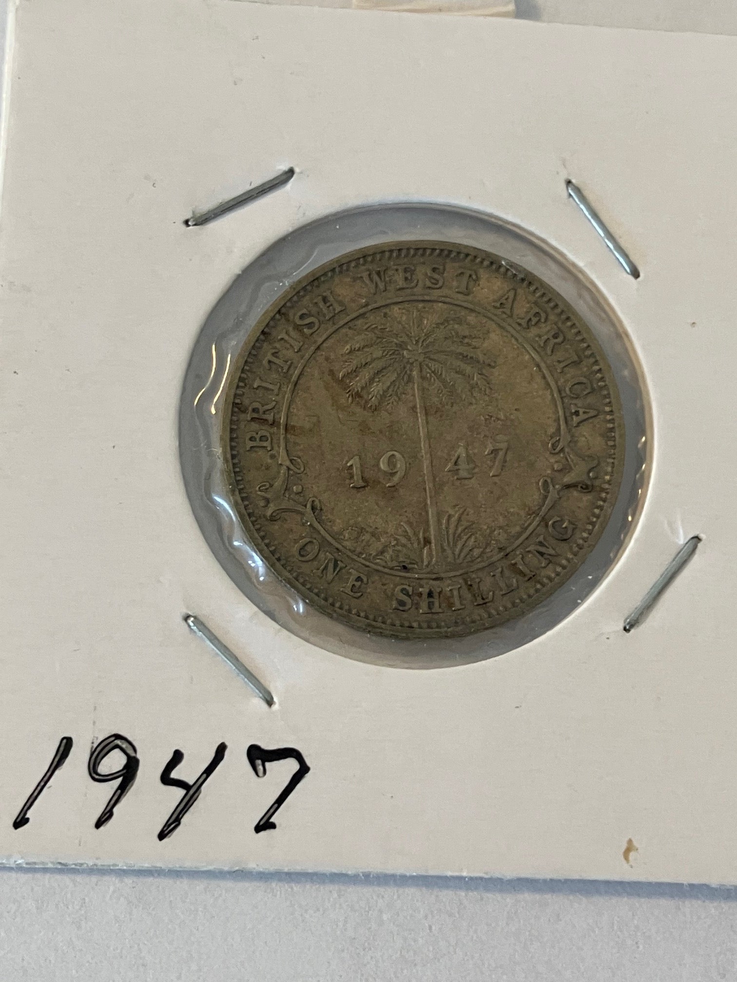 One Shilling British West Africa 1947