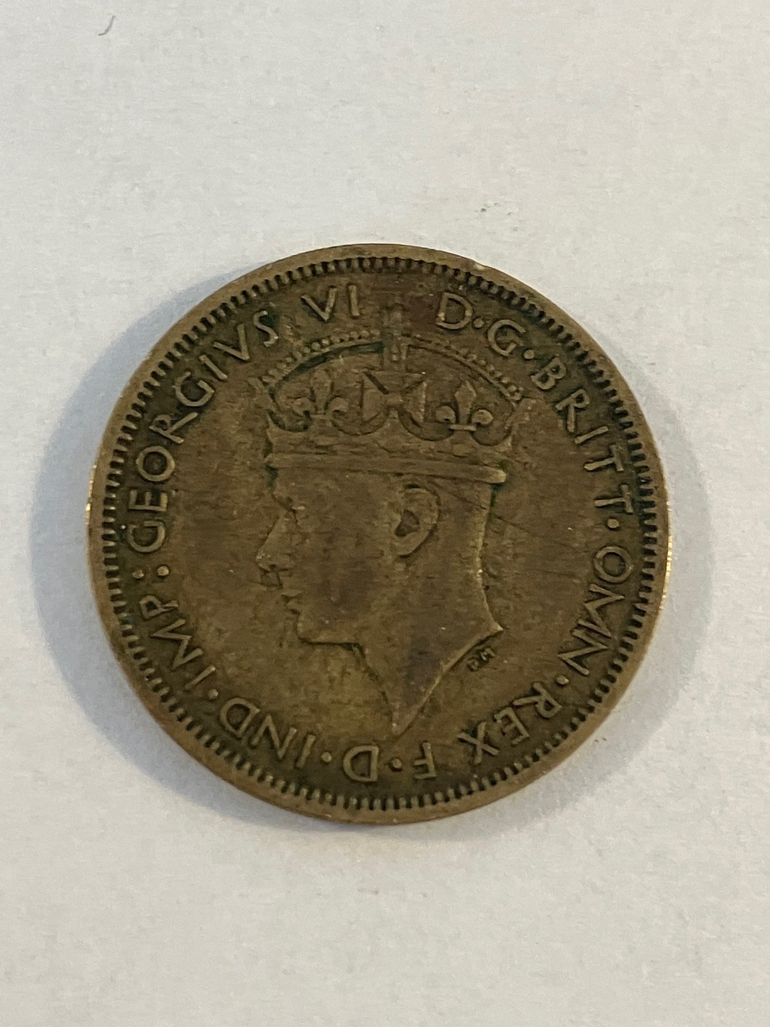 One Shilling British West Africa 1939