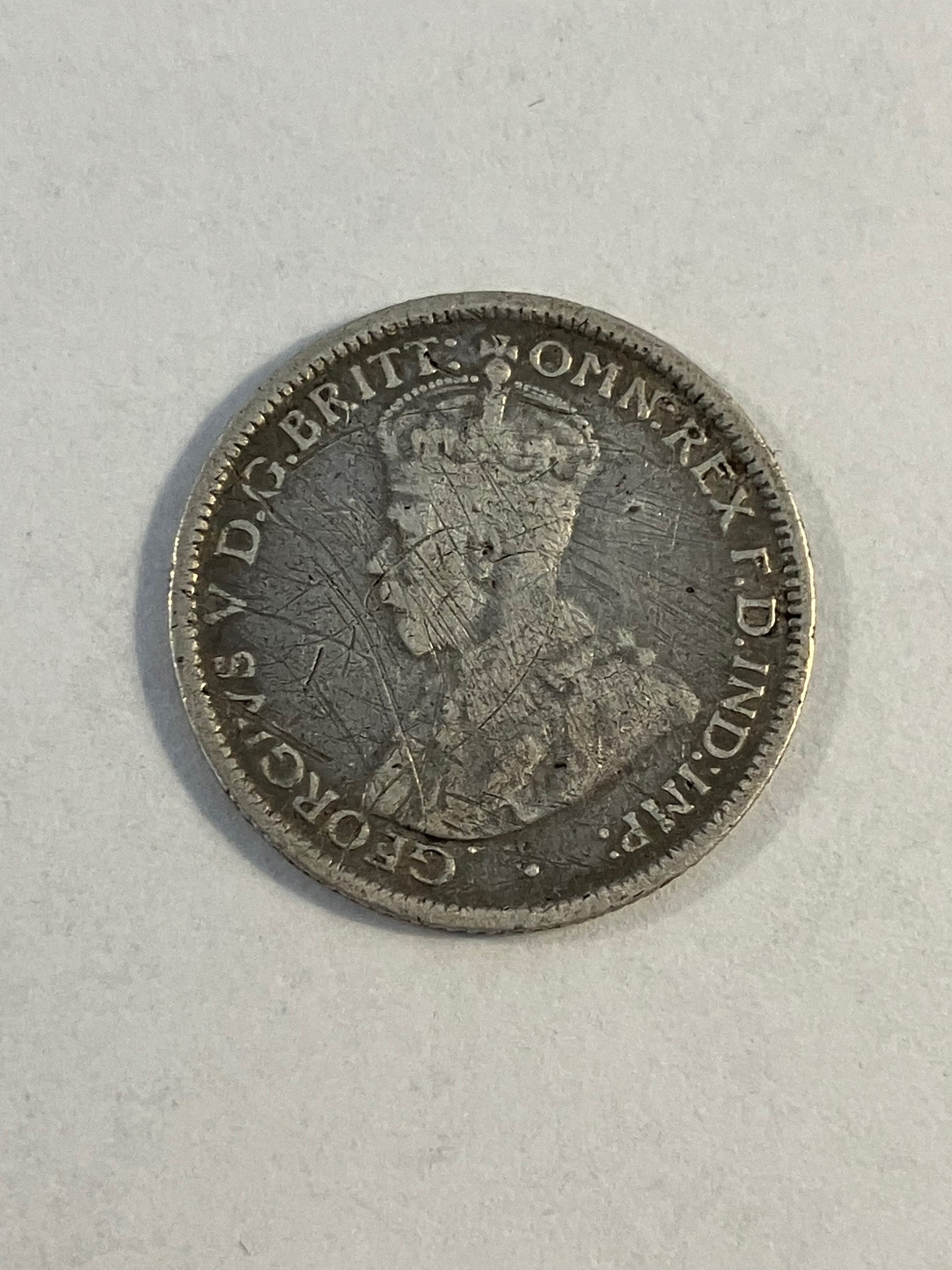 6 Pence British West Africa 1918