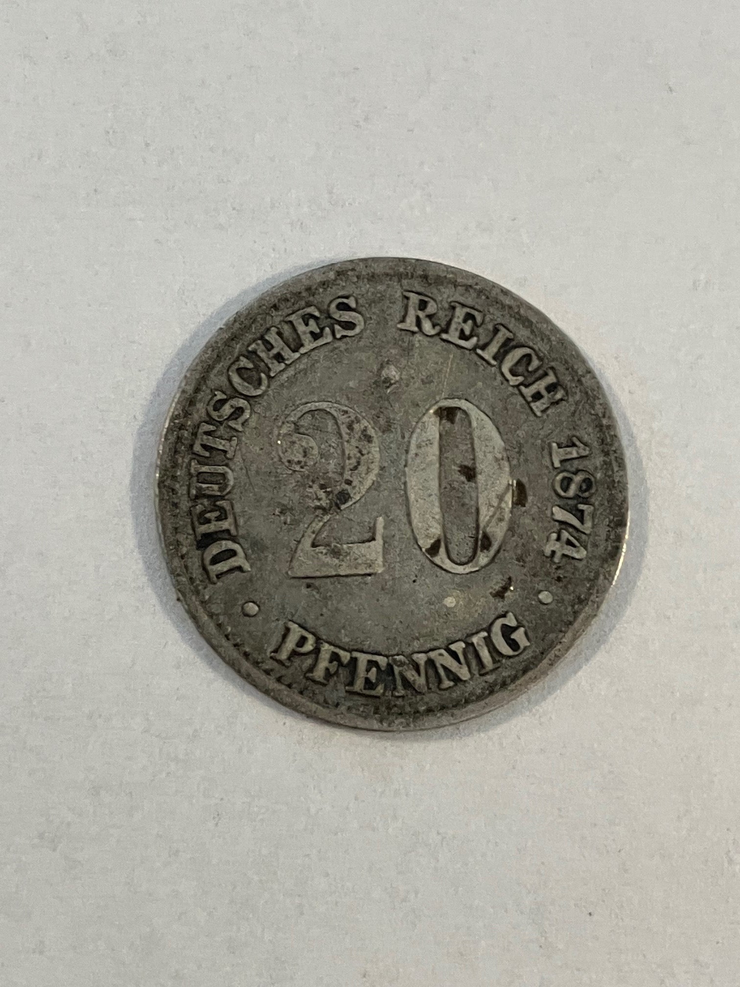 20 Pfennig 1874 Germany