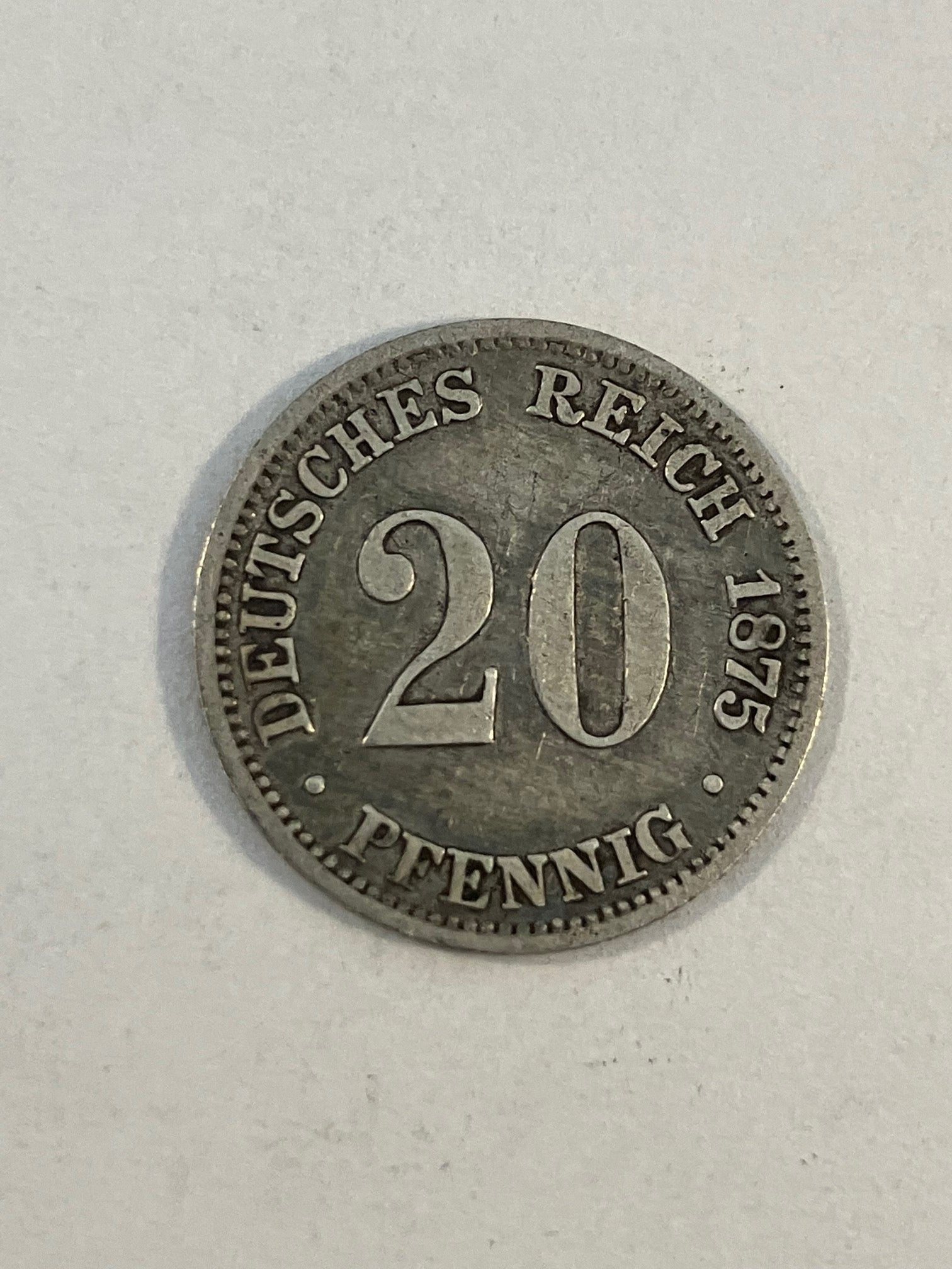 20 Pfennig 1875 Germany