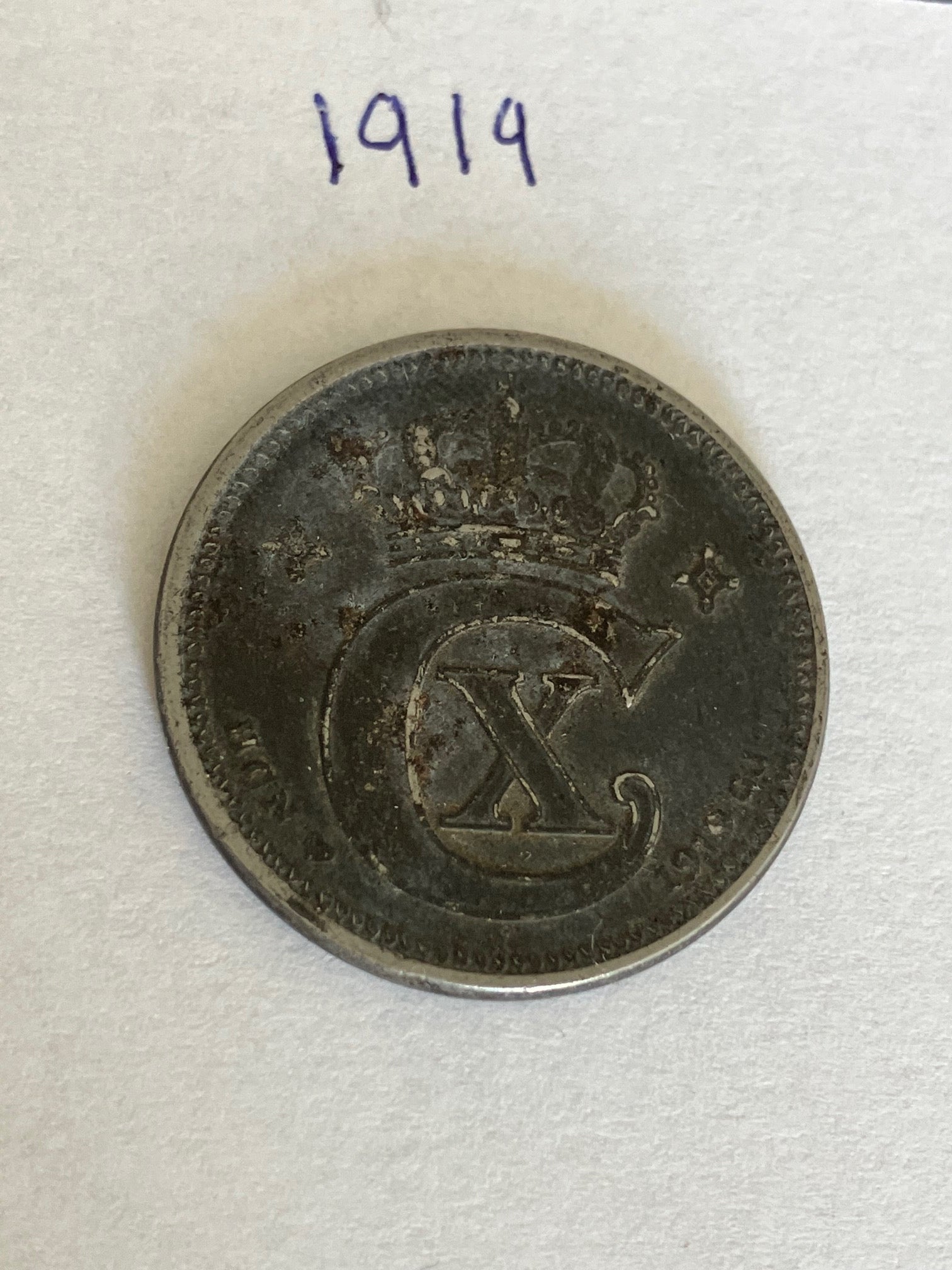 5 øre 1919 Jern