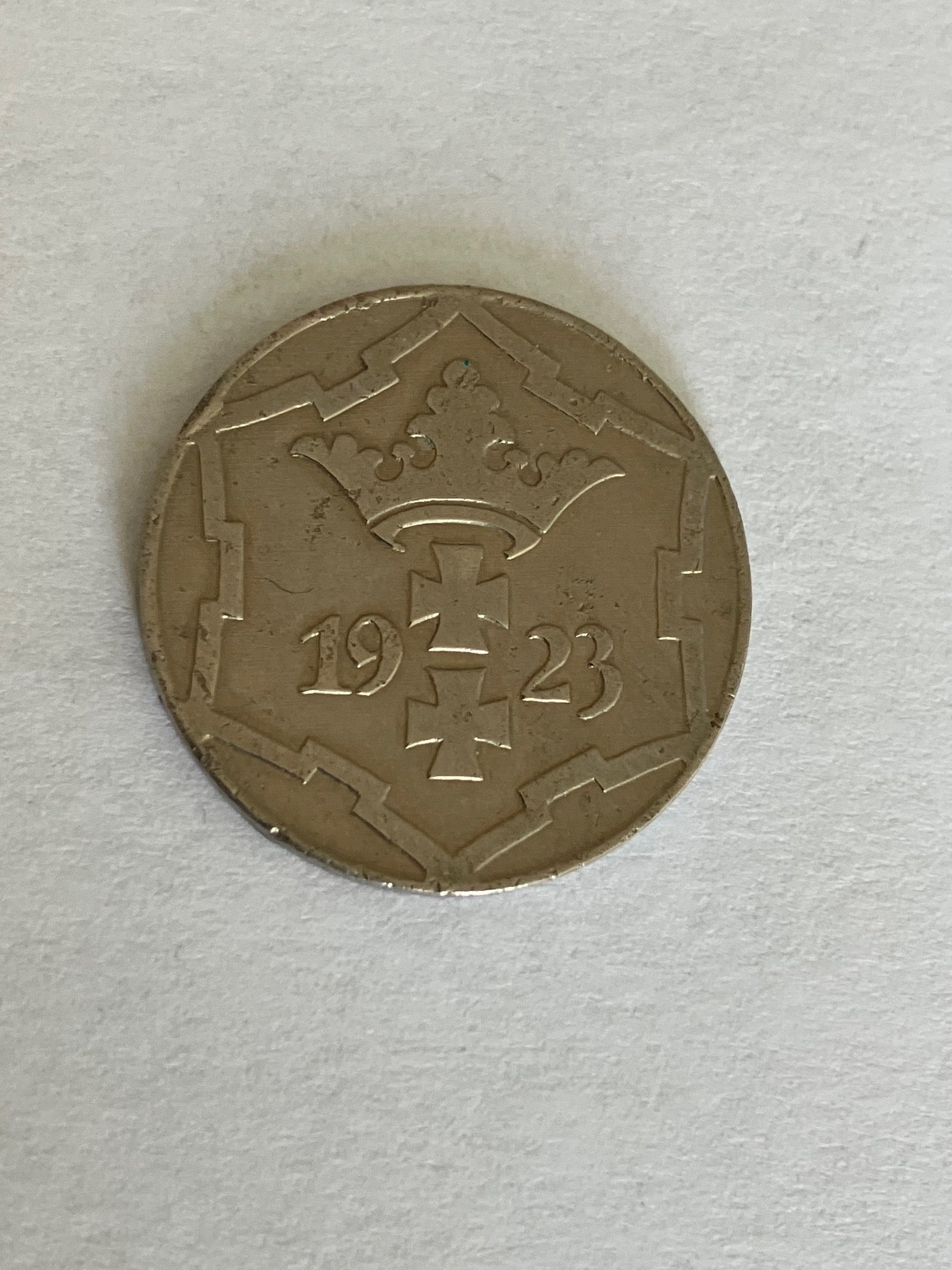 10 Pfenning Danzig 1923