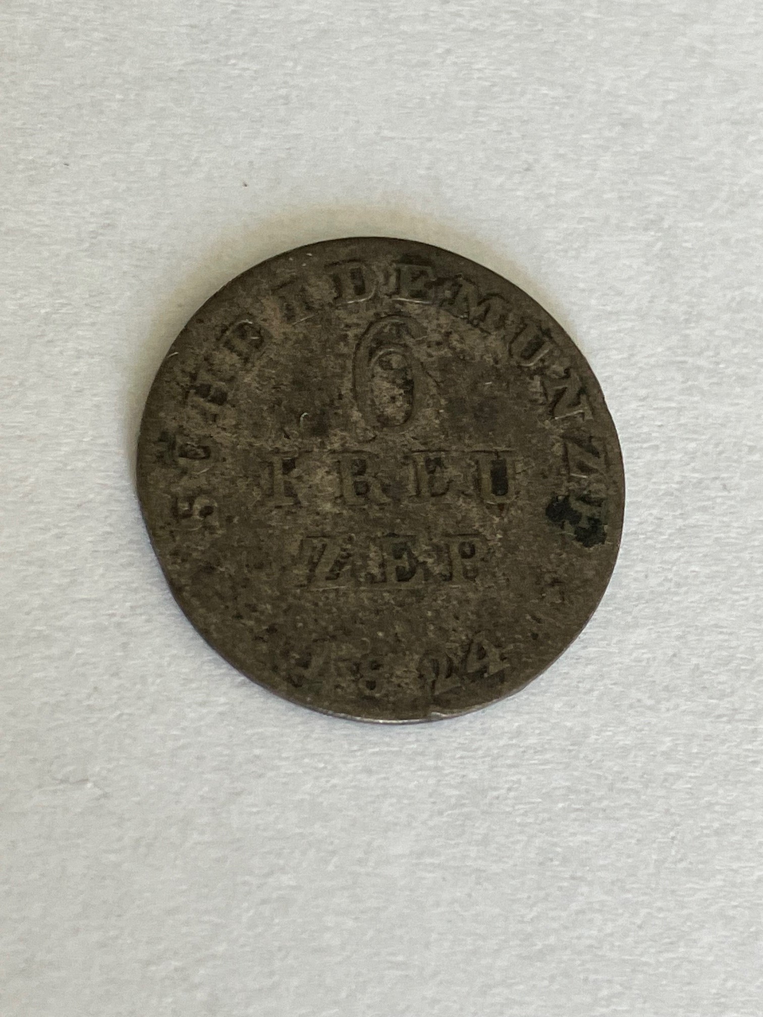 6 Kreuzer 1824