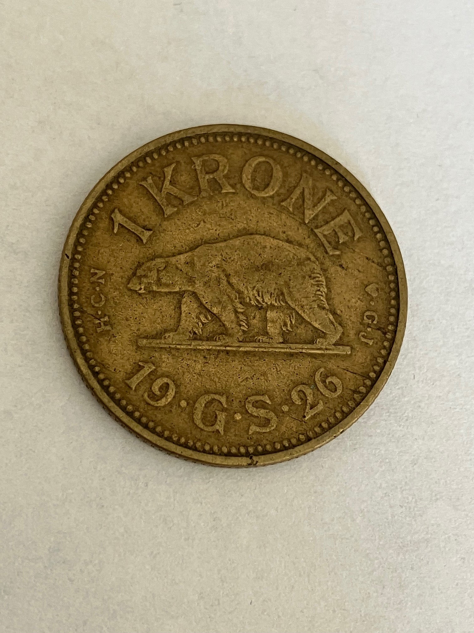 1 Krone 1926 Grønland