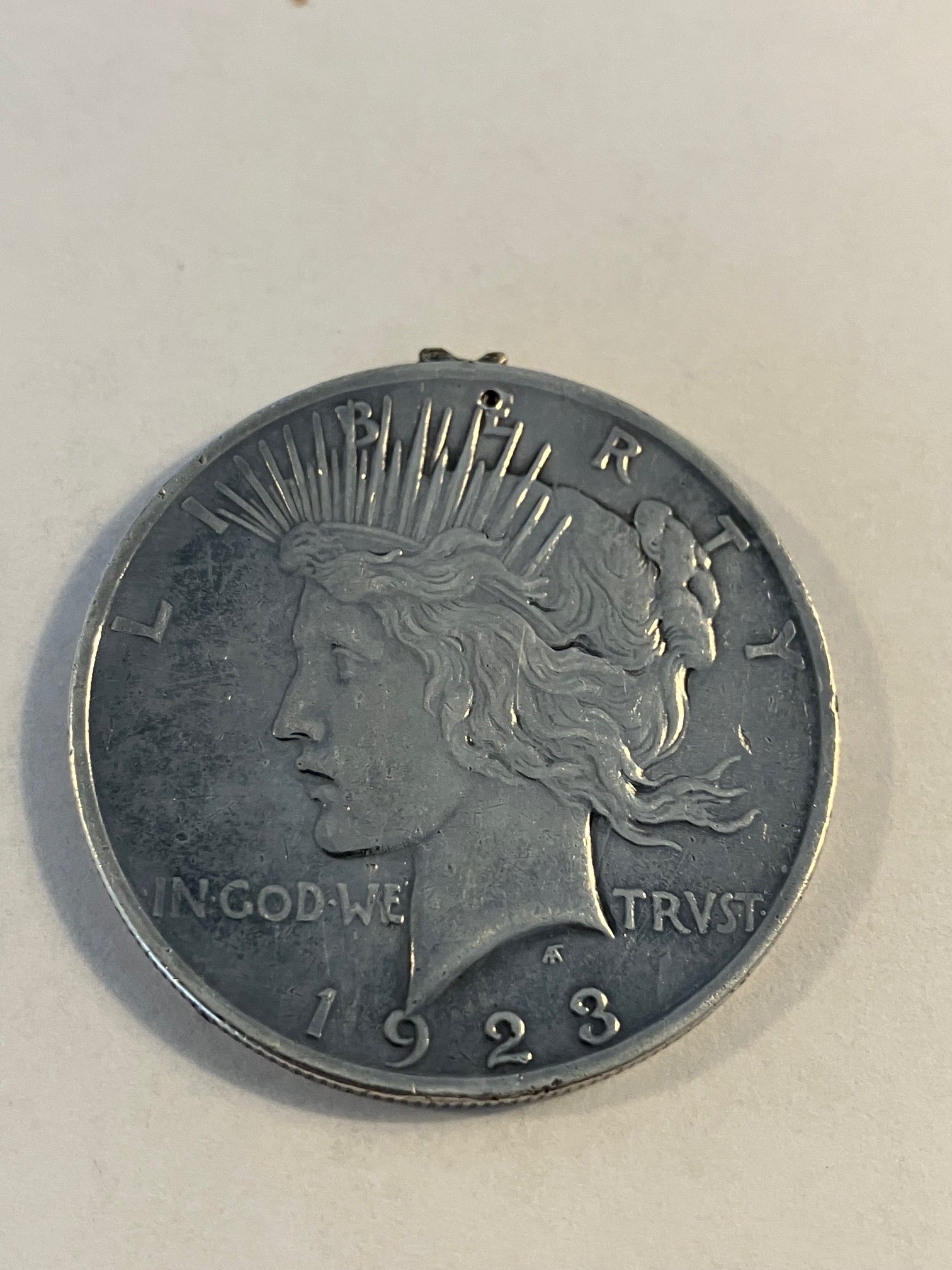 1 Peace Dollar USA 1923 - Dårlig stand