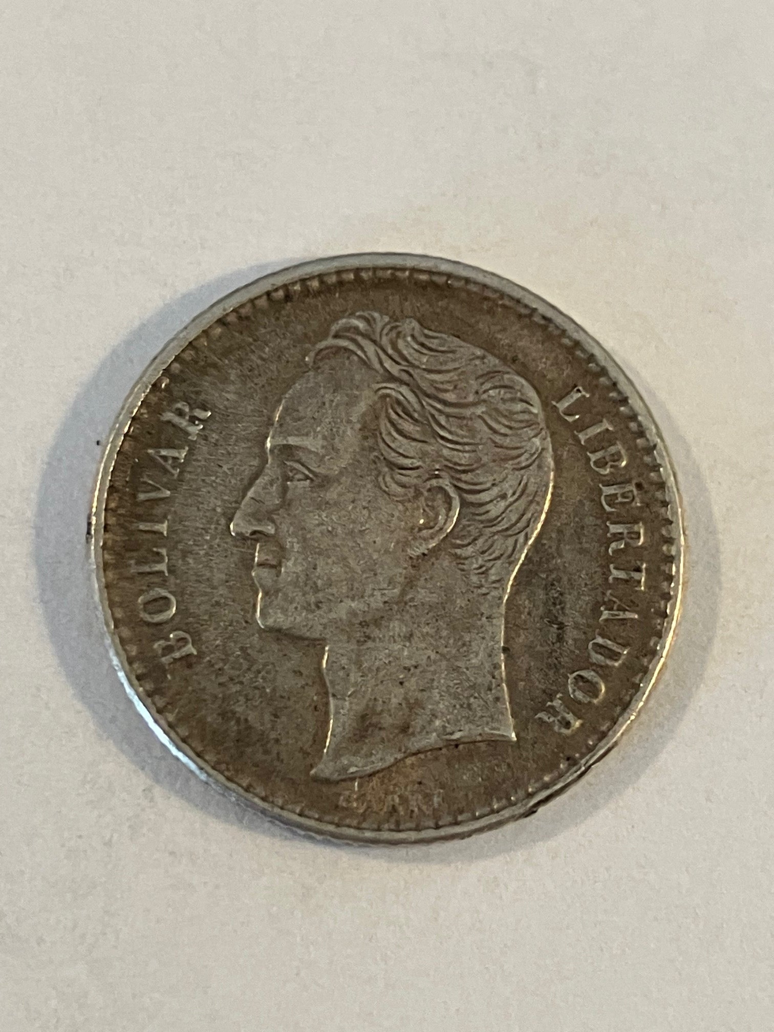 50 Centimos Venezuela 1954