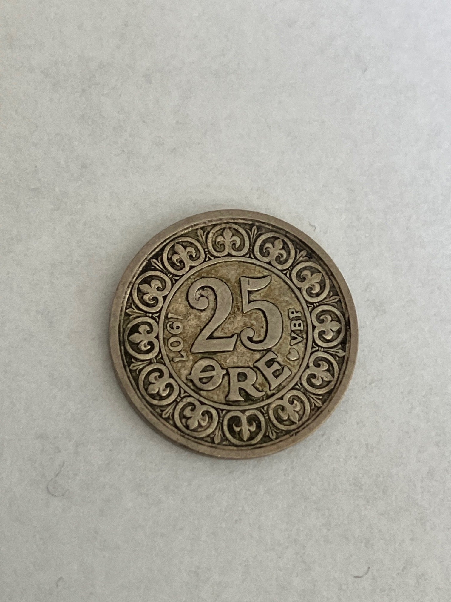 25 øre 1907