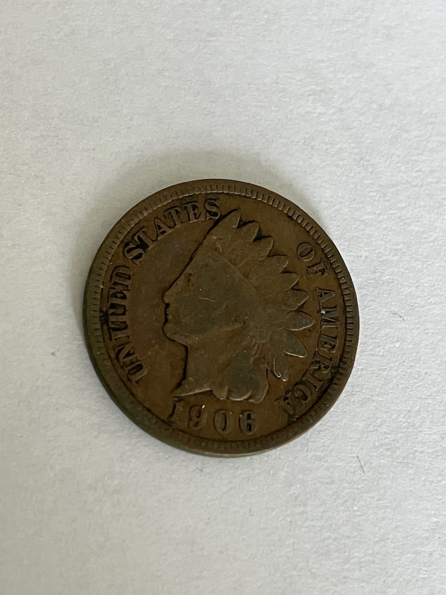 One Cent USA 1906