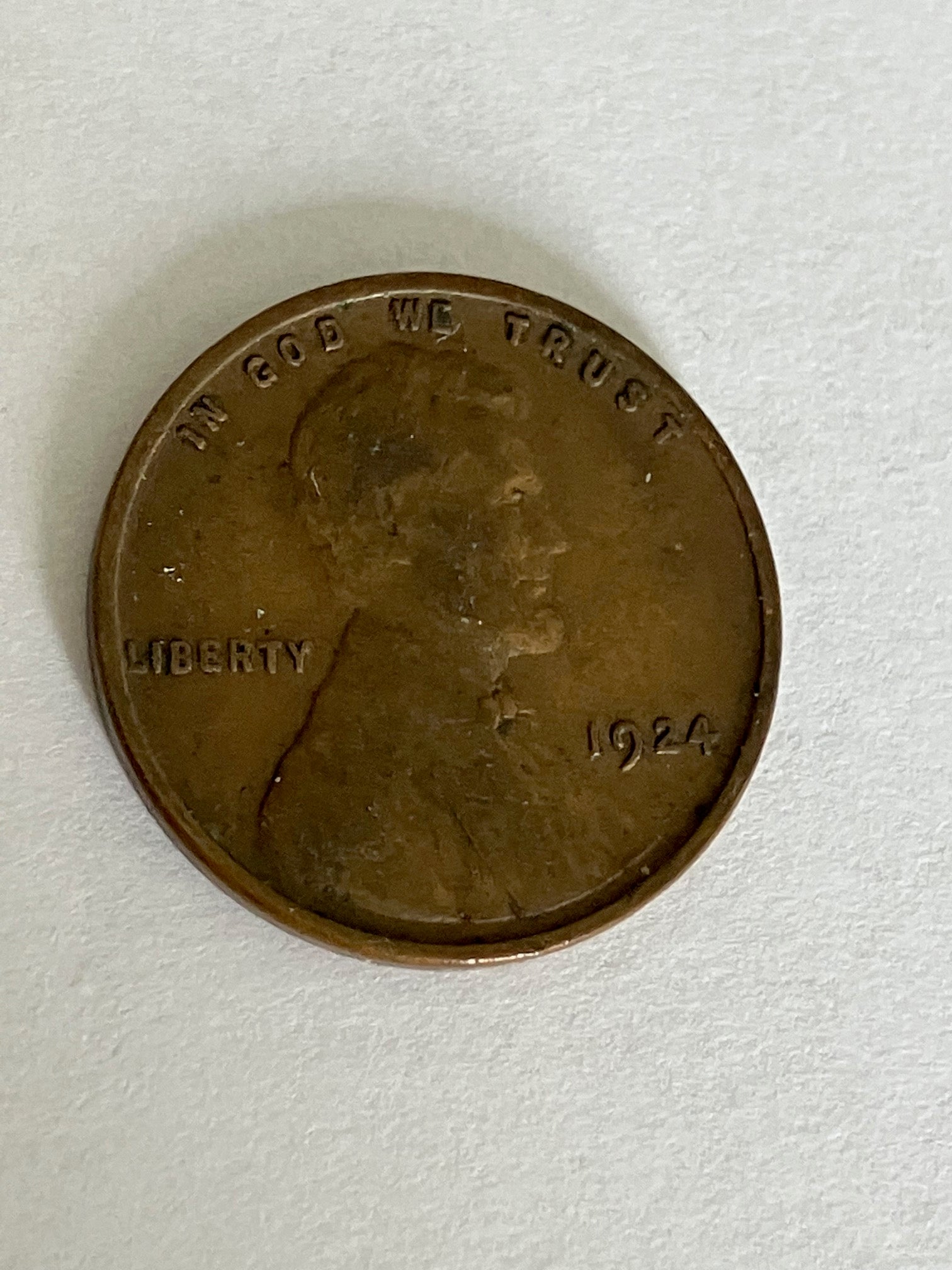 One Cent 1924 USA