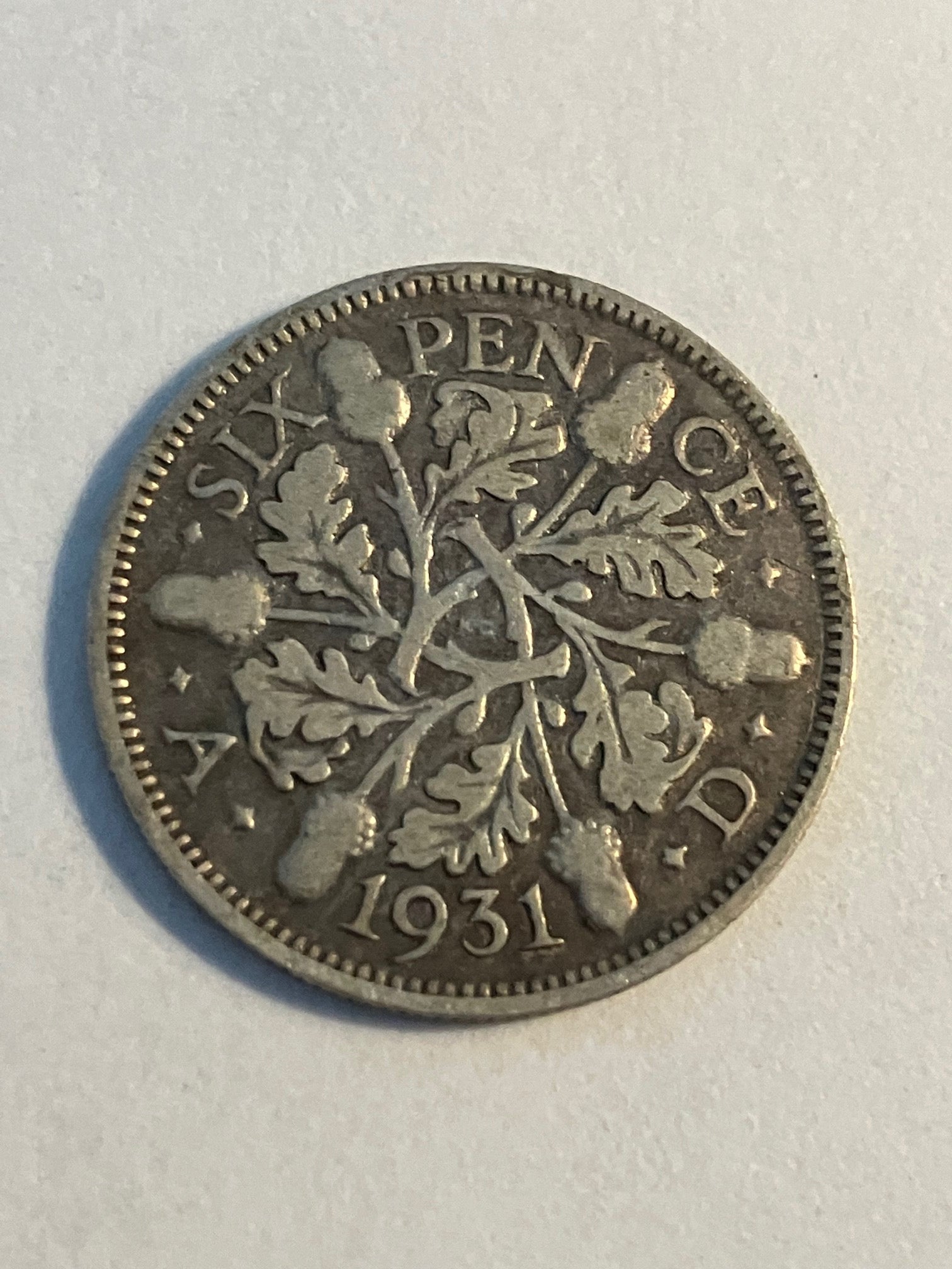 Six Pence England 1931