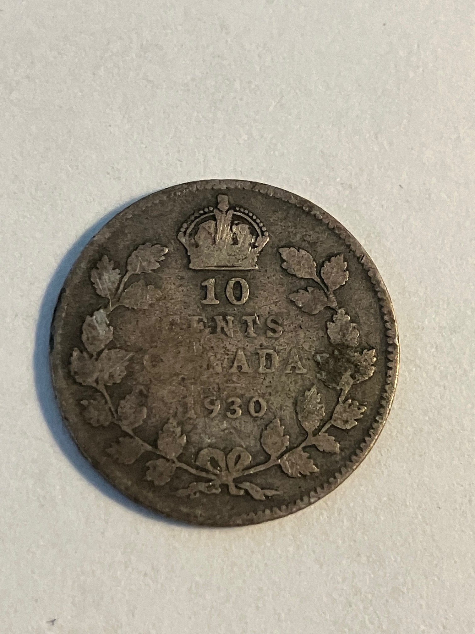 10 Cents Canada 1930