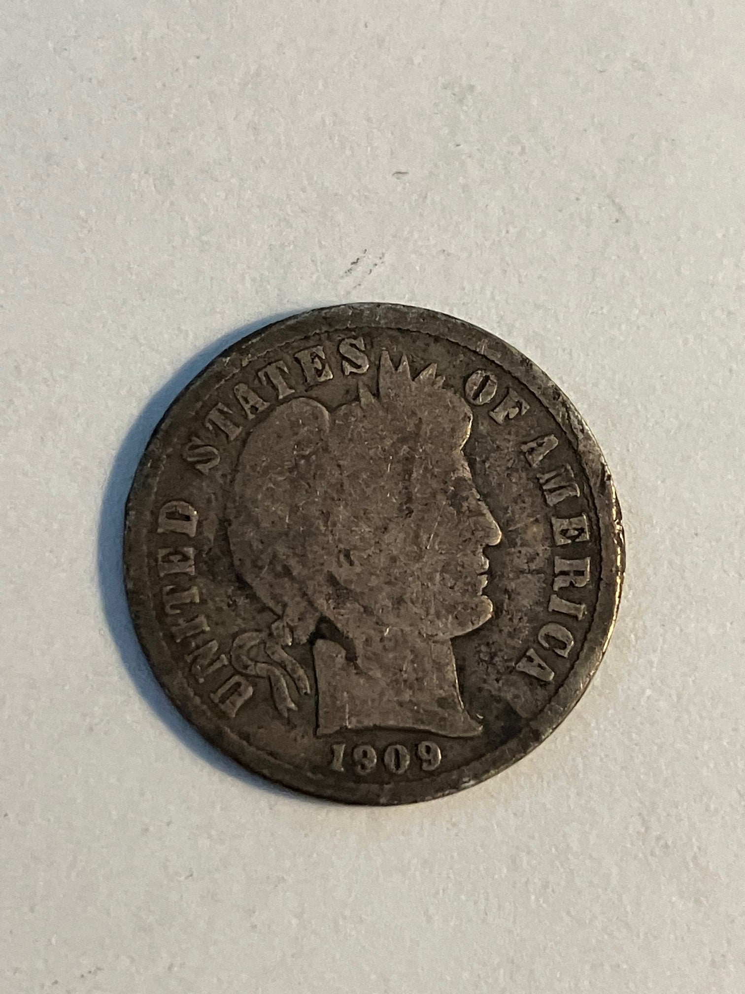 One Dime 1909 USA