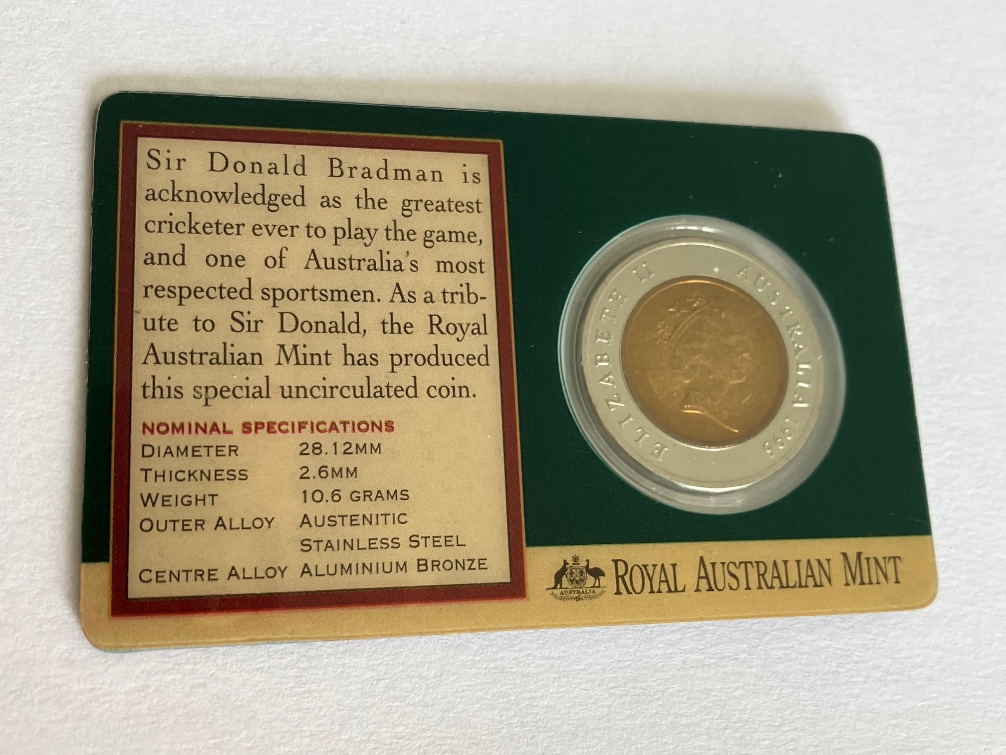 5 Dollars Australia 1996