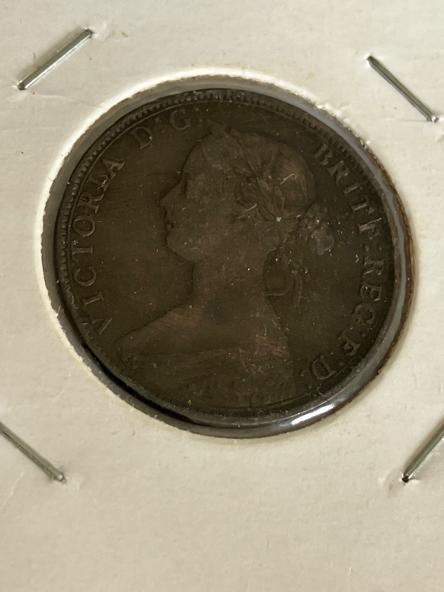 One Cent Novia Scotia 1864