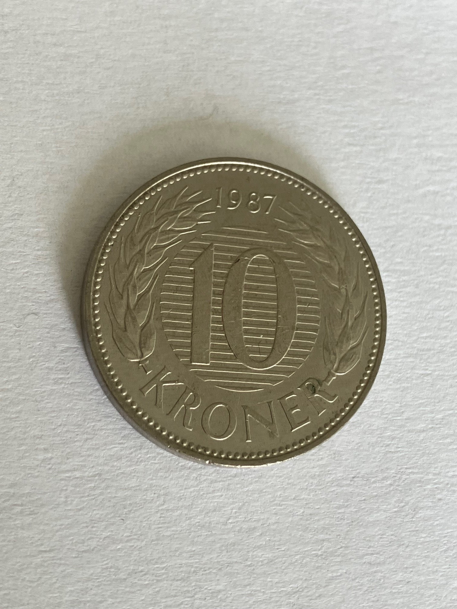 10 Kroner 1987