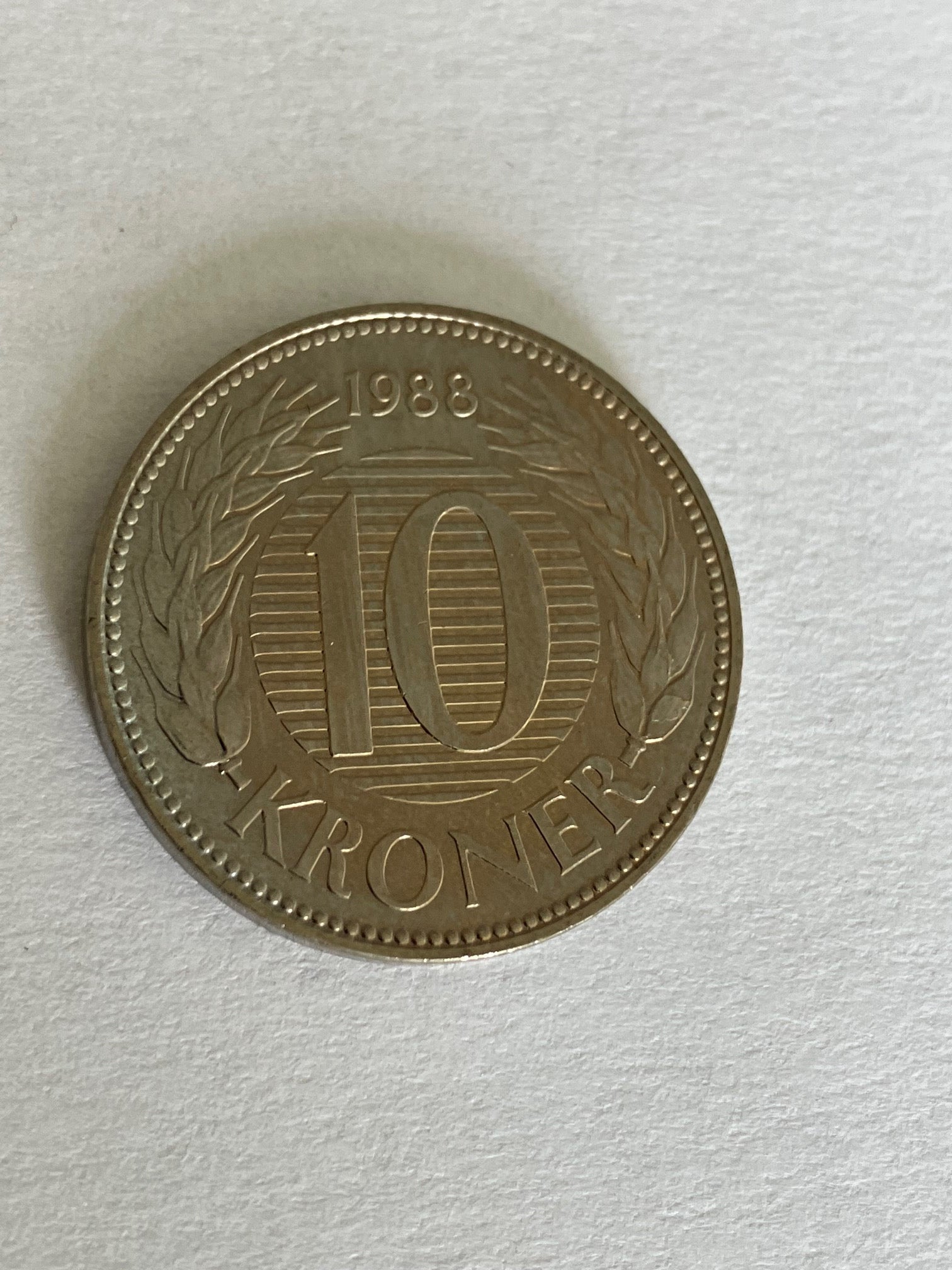 10 Kroner 1988