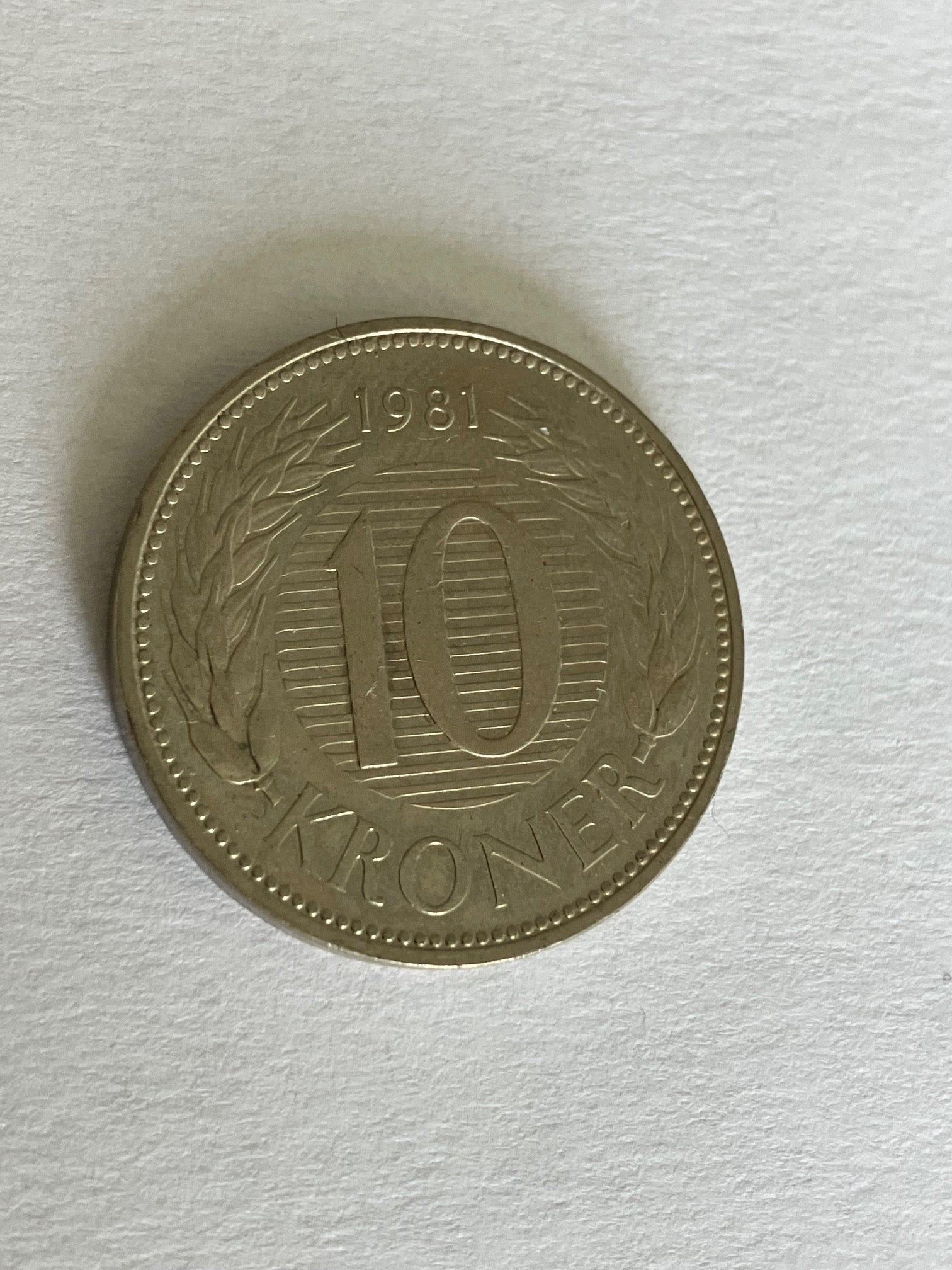 10 Kroner 1981
