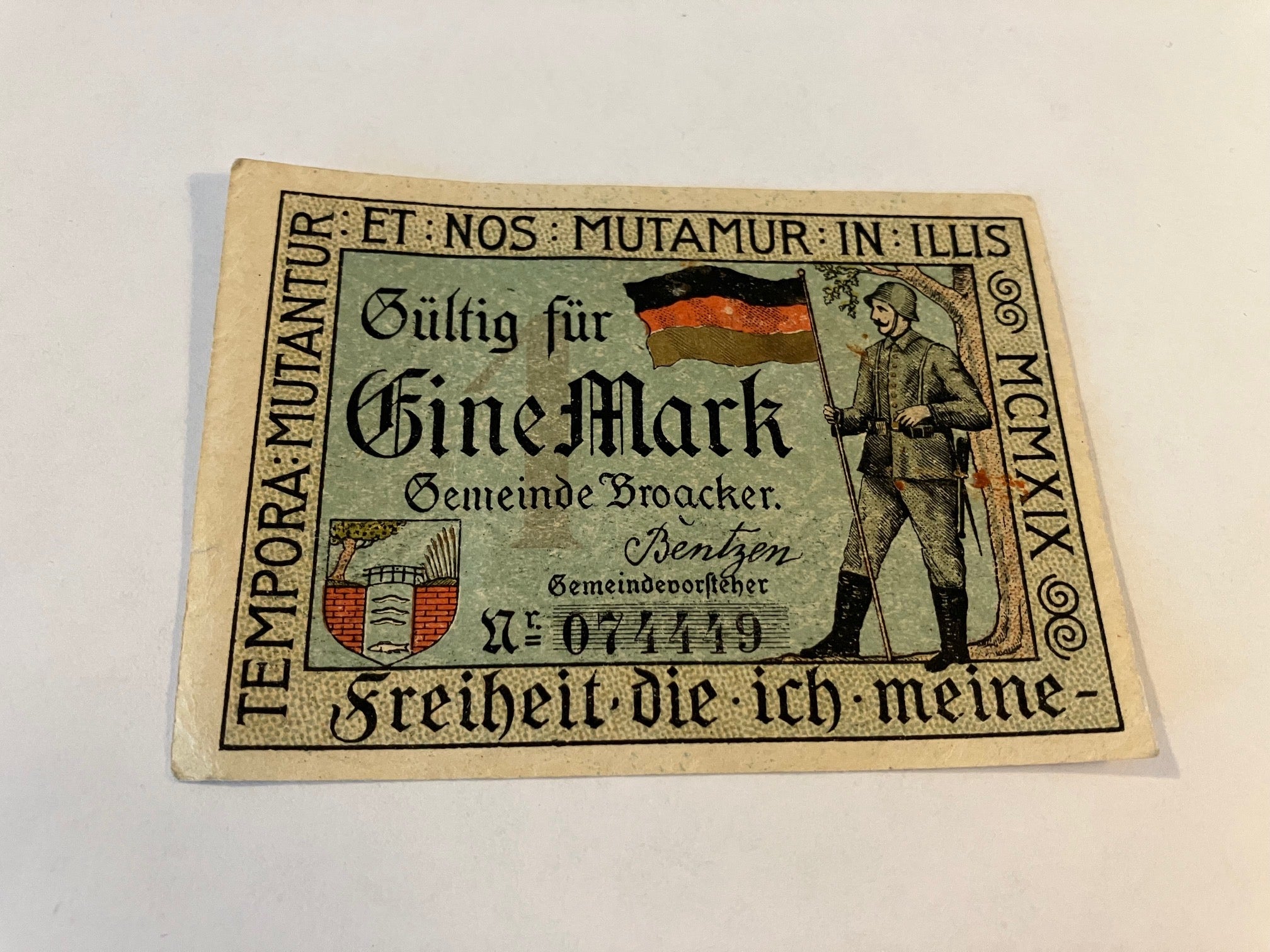 Eine Mark Germany