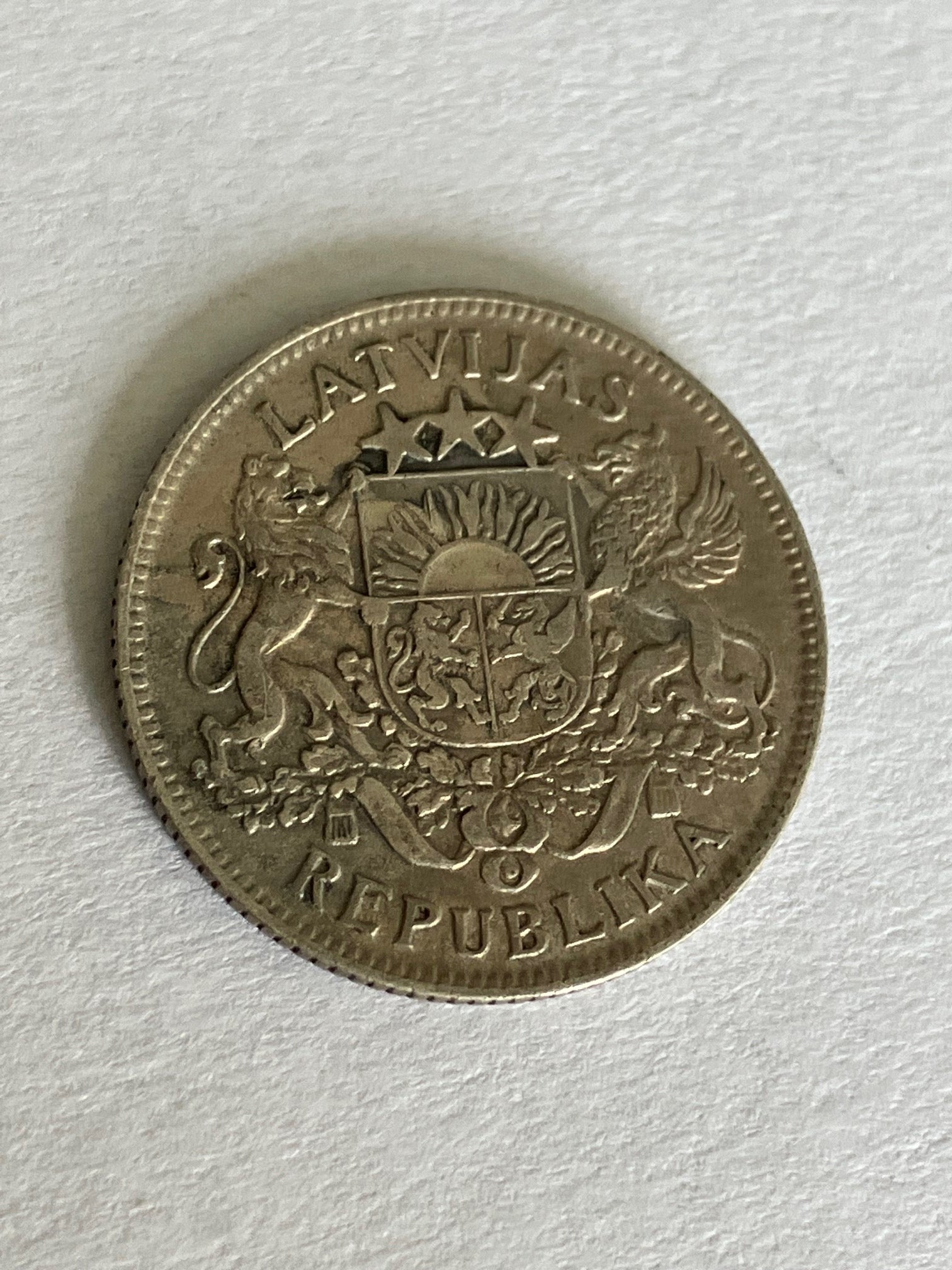 1 Lats Latvia 1924