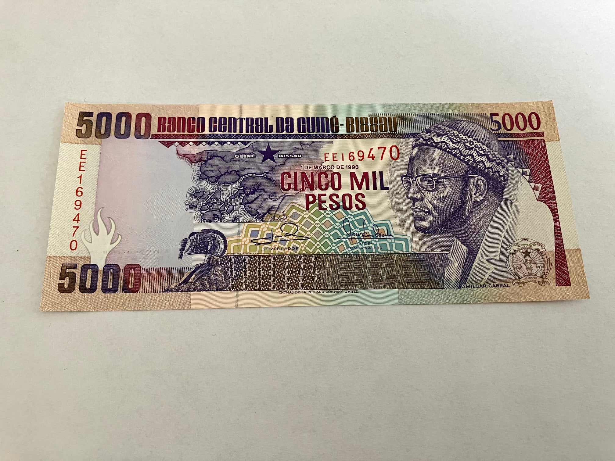 5000 Pesos Guinea Bissau