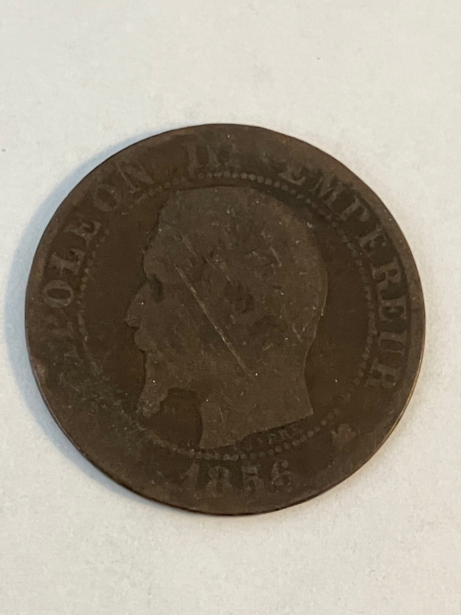 5 Centimes France 1856