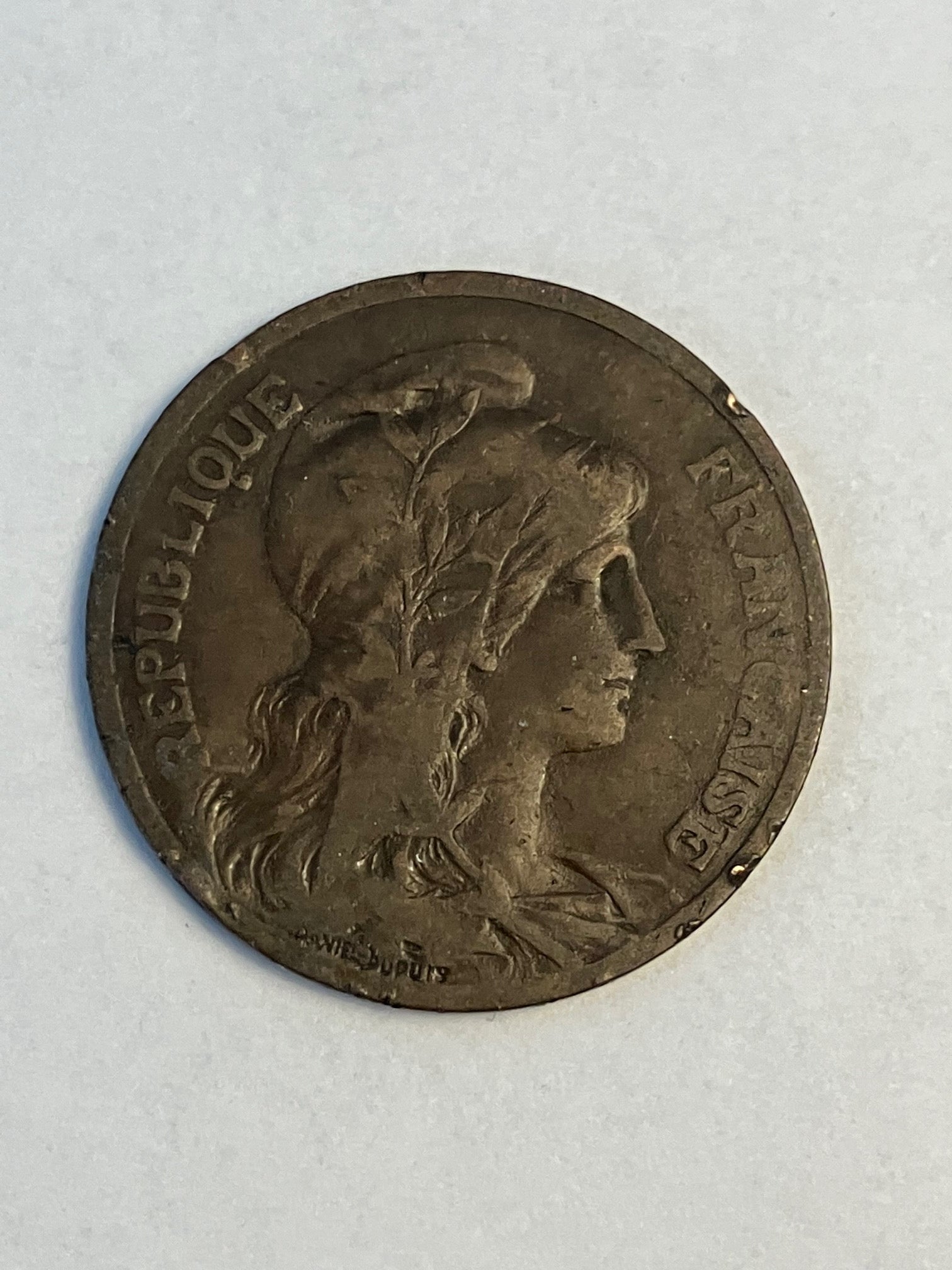 5 Centimes France 1899