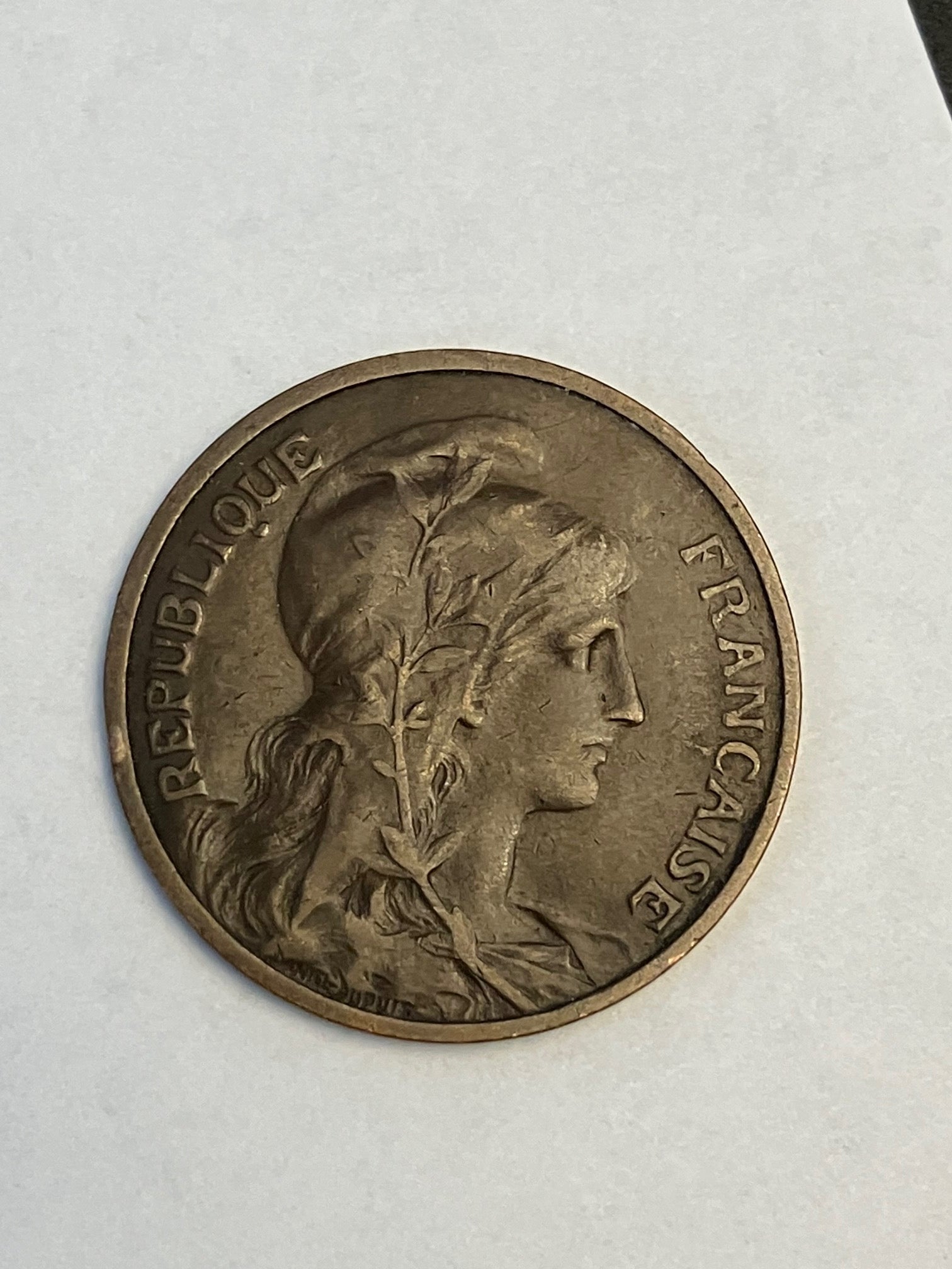 5 Centimes France 1913