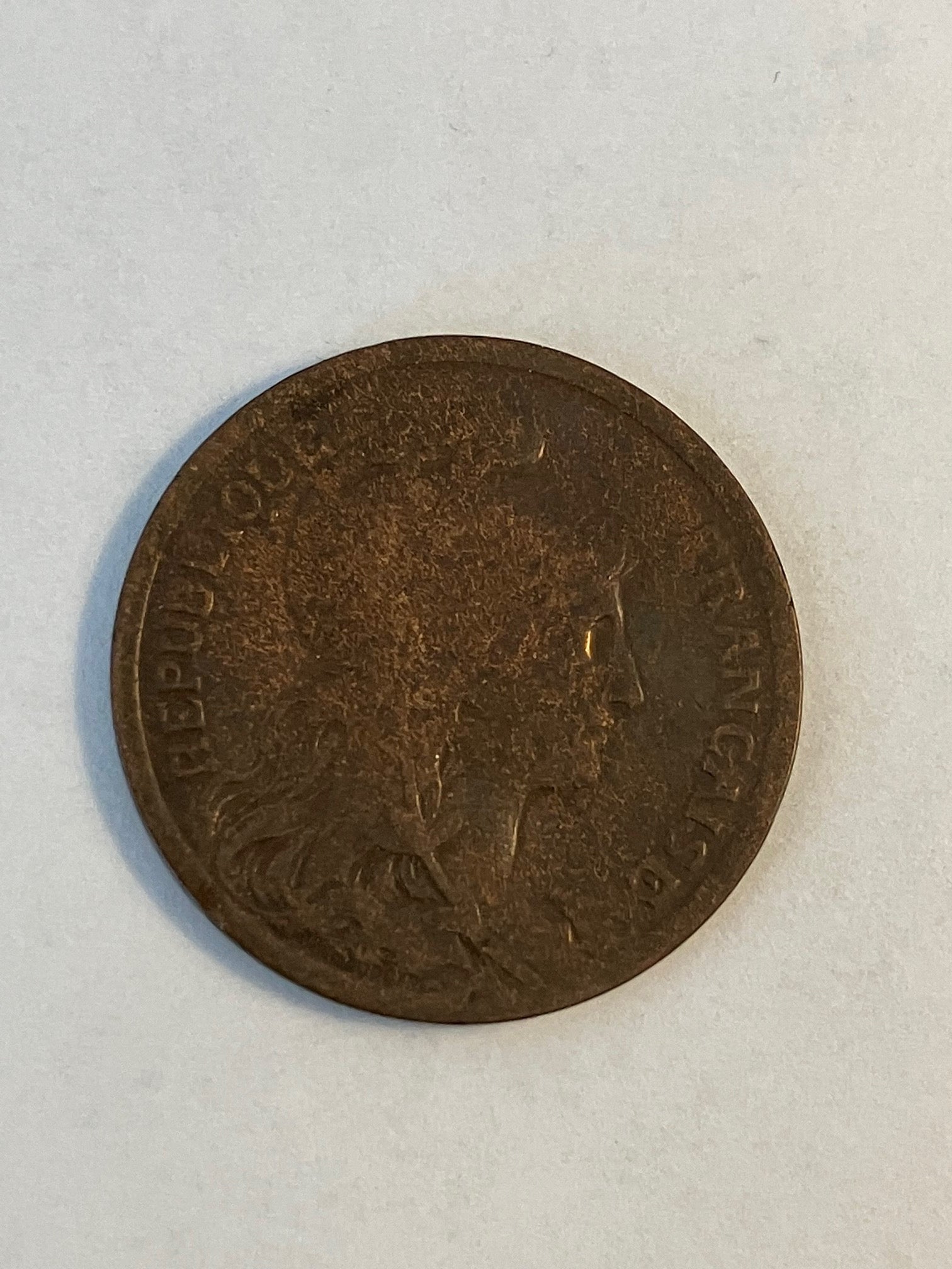 10 Centimes France 1917