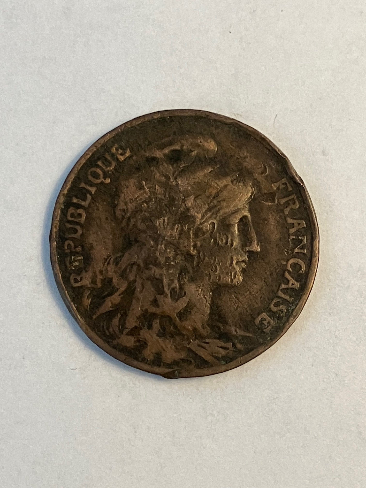 10 Centimes France 1912