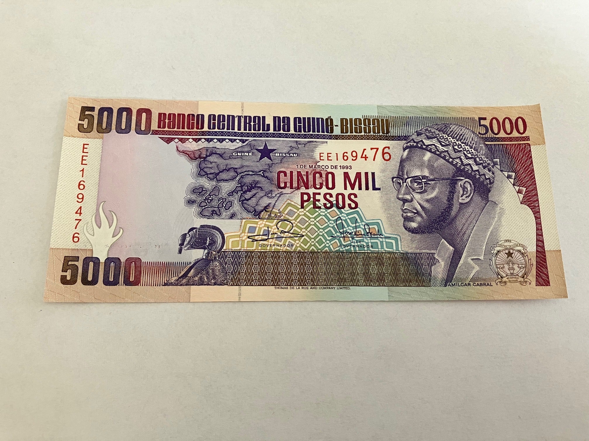 5000 Pesos Guinea Bissau