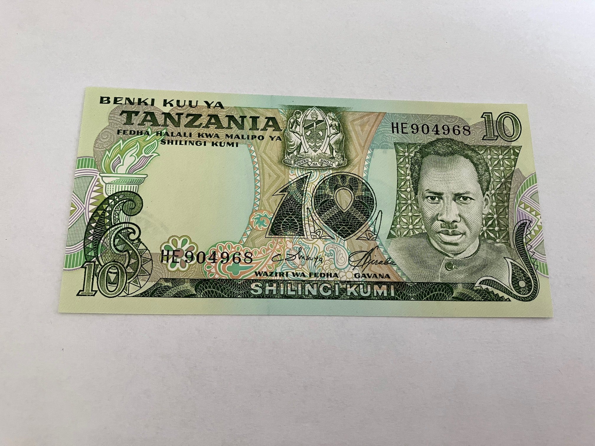 10 Shillings Tanzania