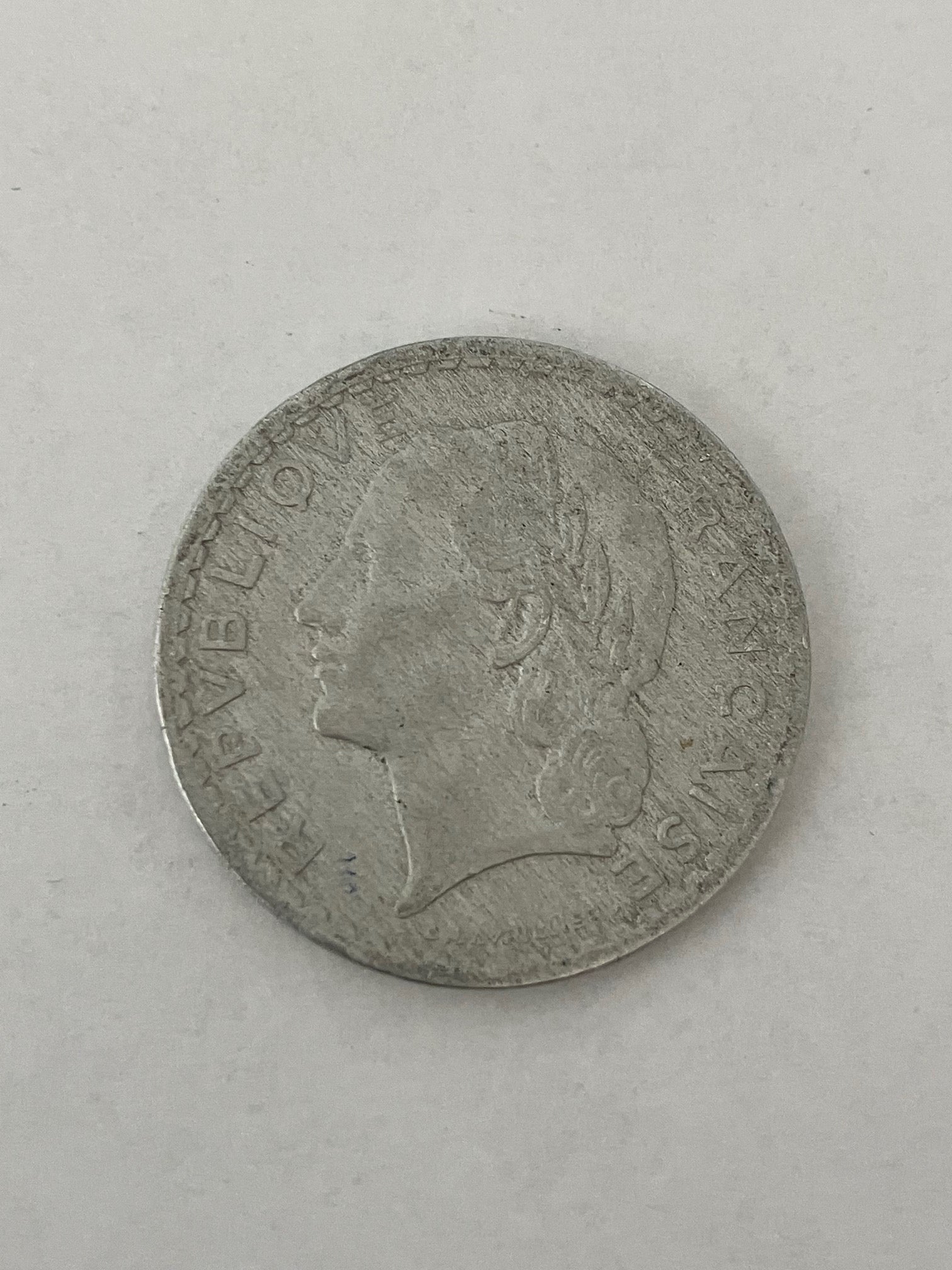 5 Francs 1945 France