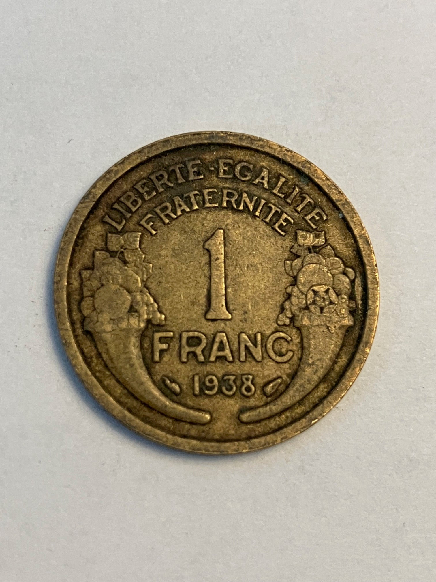 1 Franc France 1938