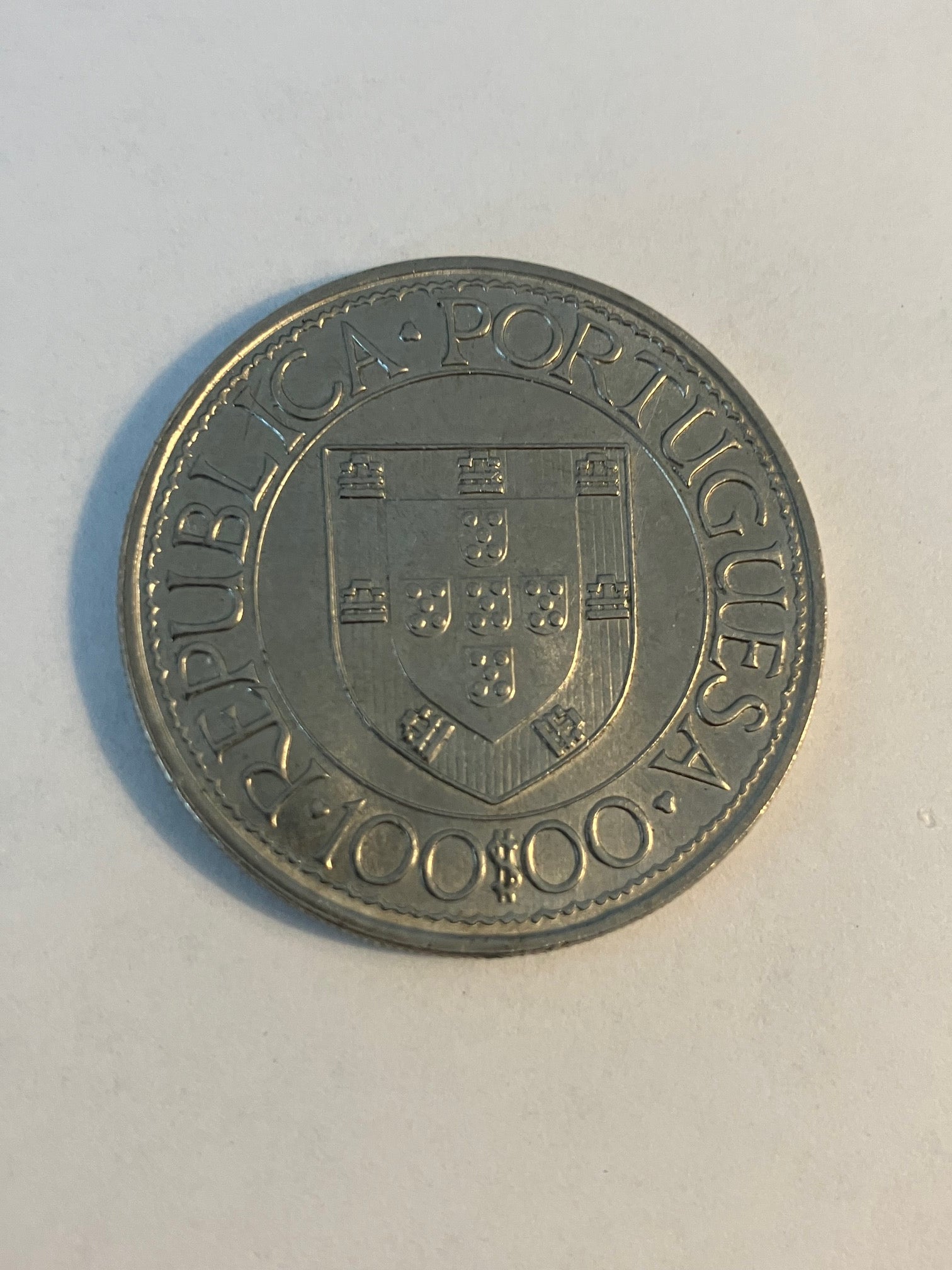 100 Escudos Portugal 1988