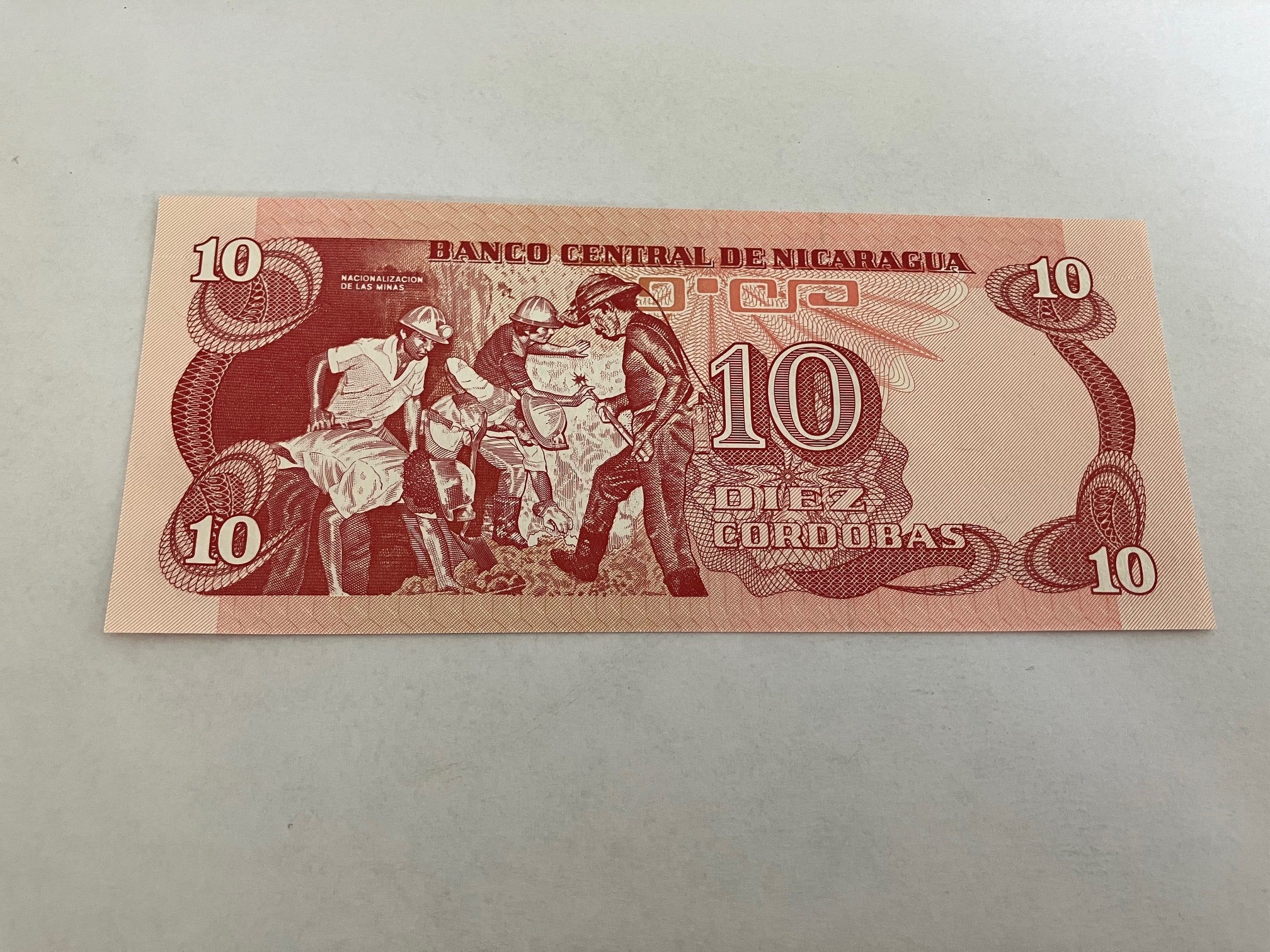 10 Cordobas 1979 Nicaragua