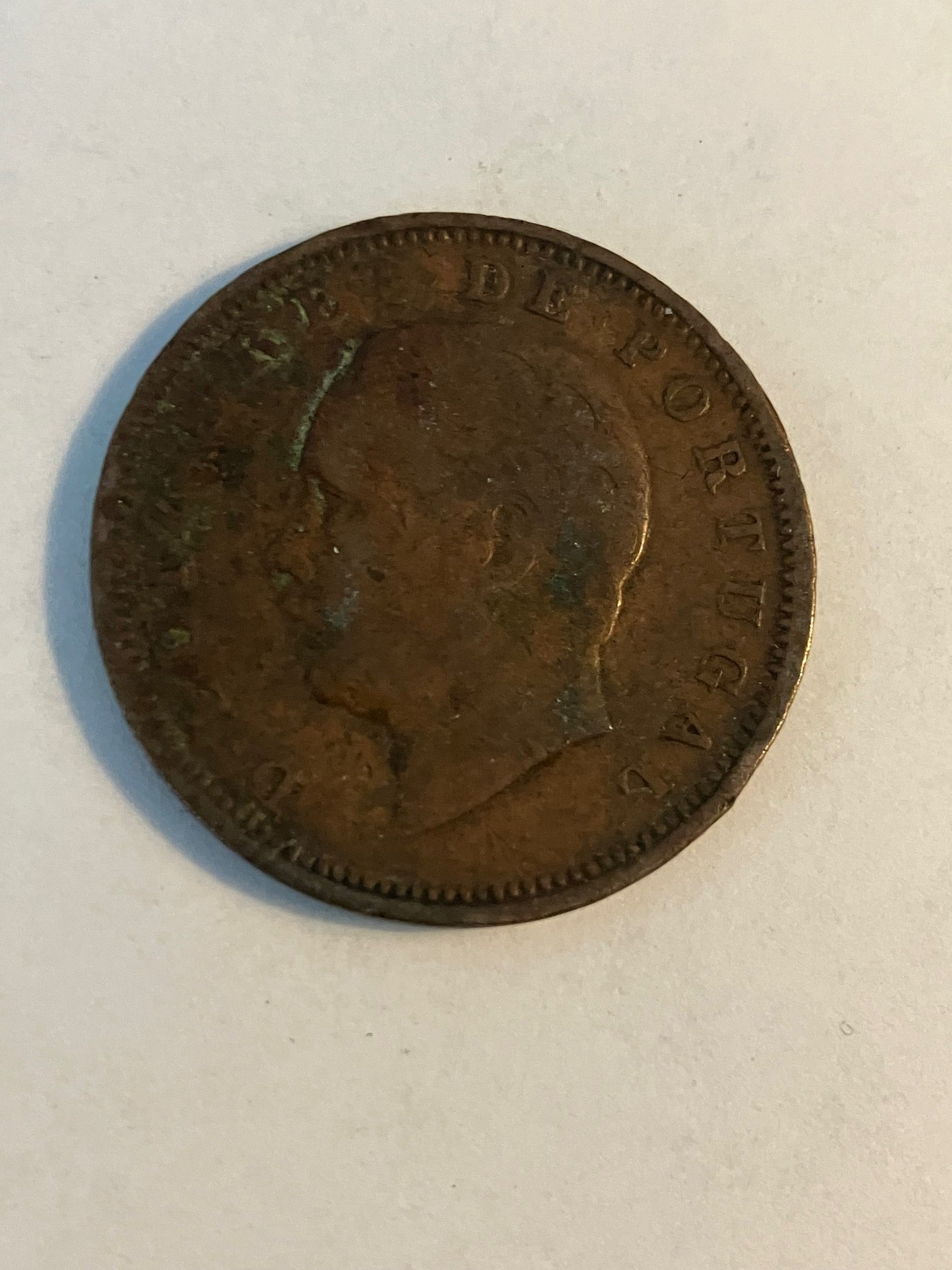 20 Reis Portugal 1885