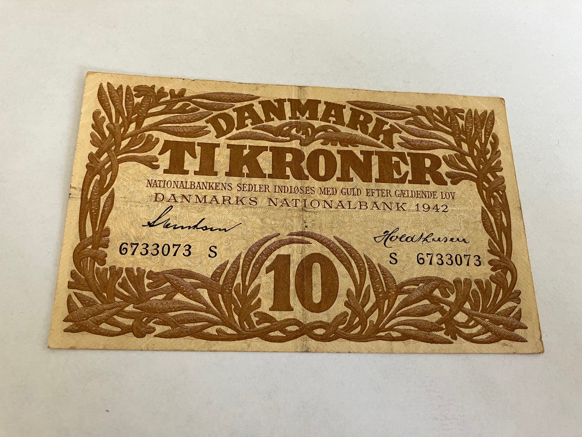 10 Kroner 1942 S