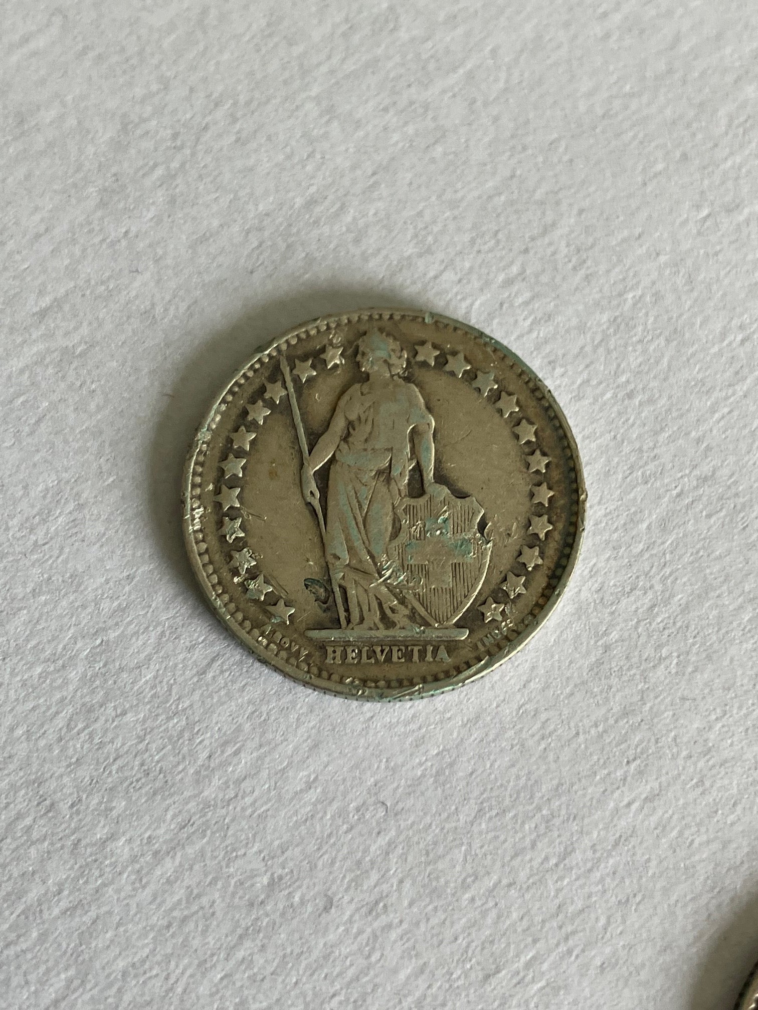1/2 Franc Switzerland 1929