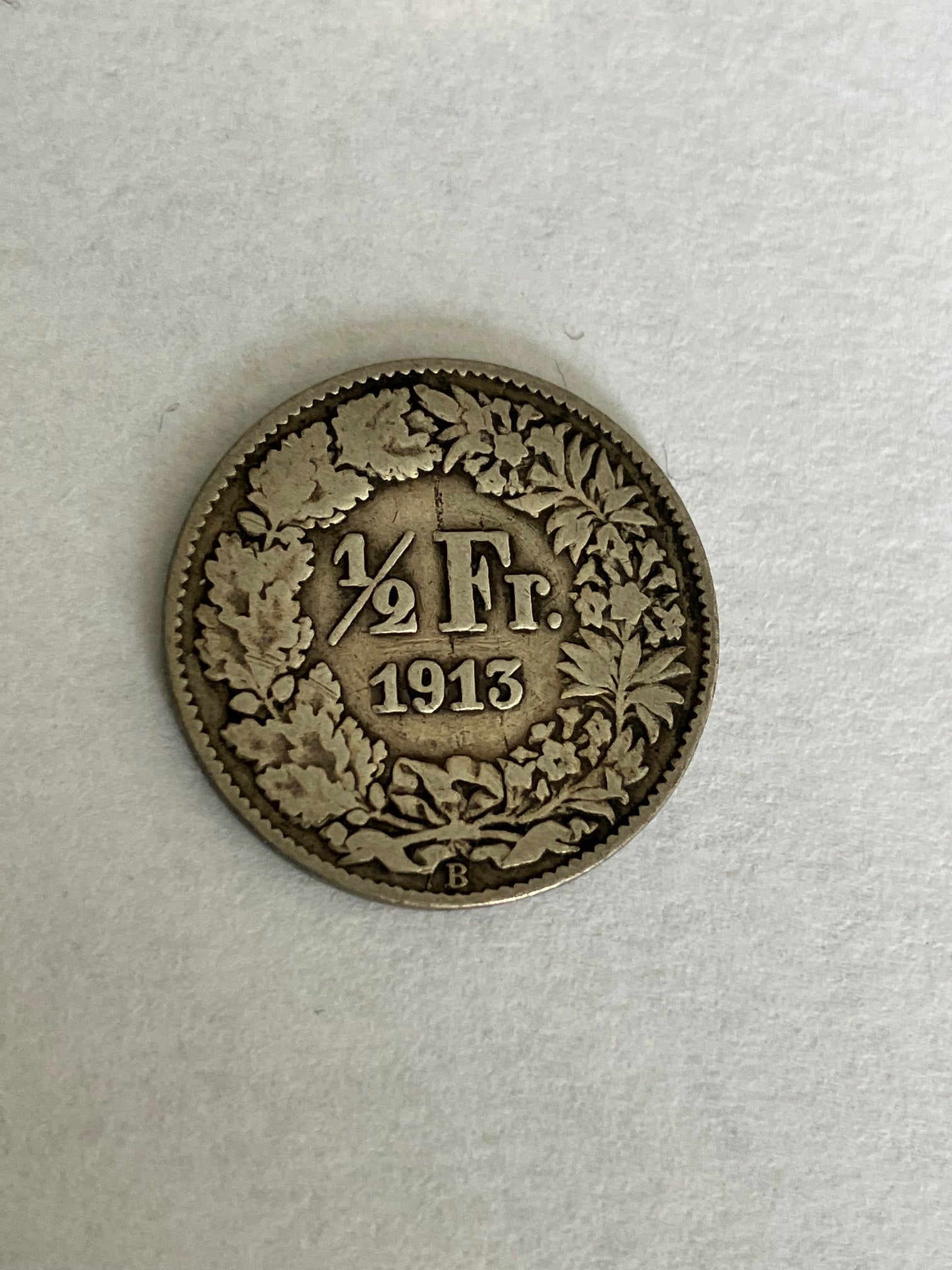 1/2 Franc Switzerland 1913
