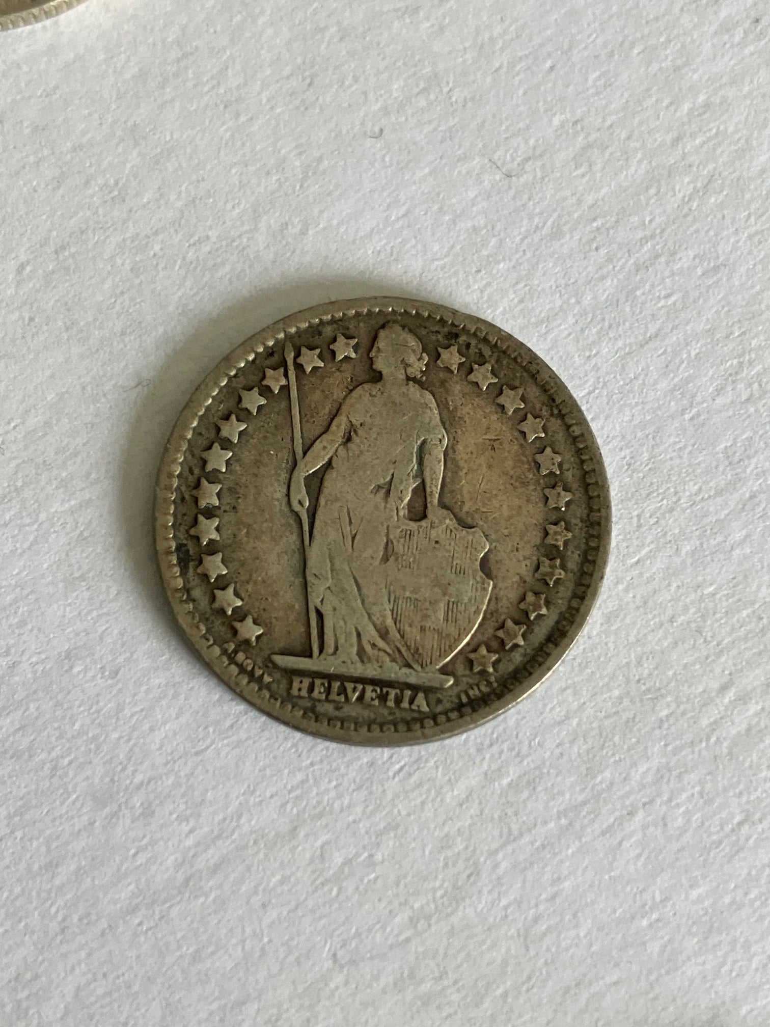 1/2 Franc Switzerland 1913