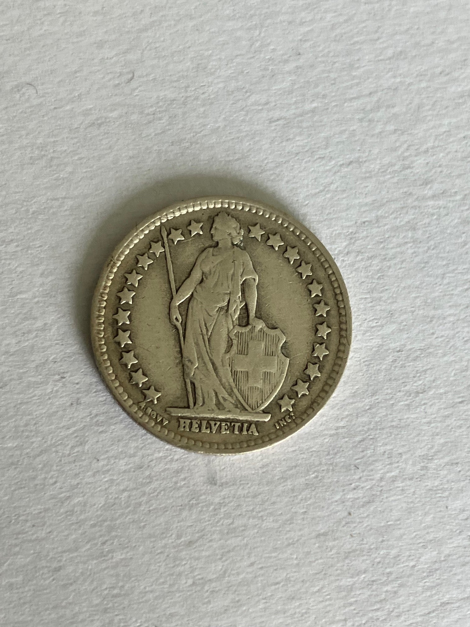 1/2 Franc Switzerland 1941