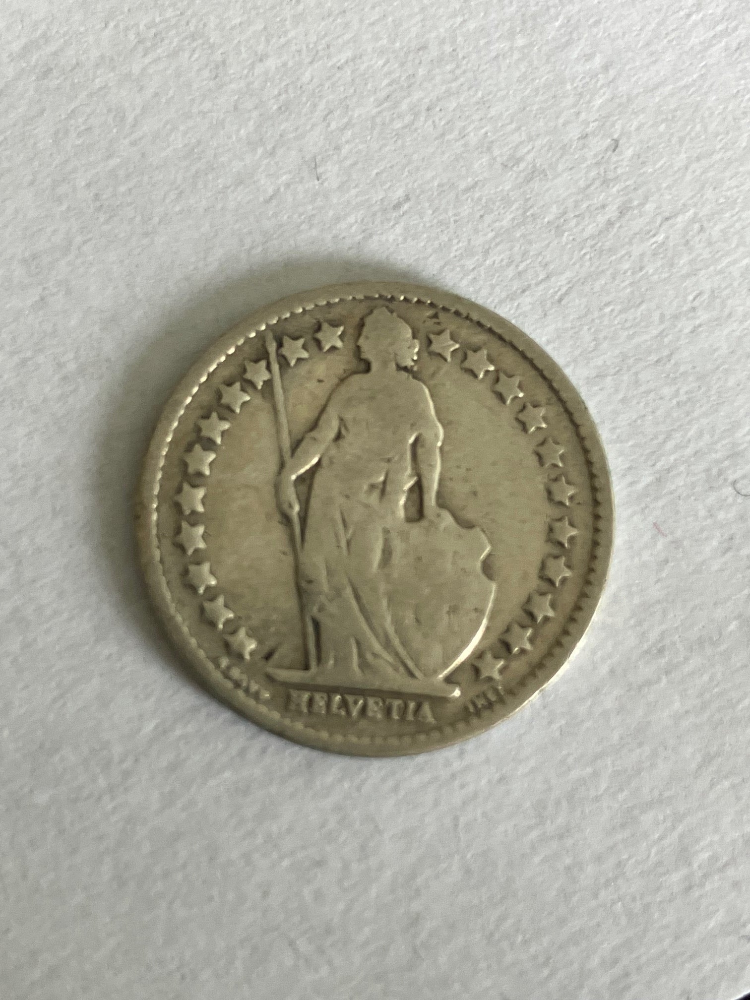 1/2 Franc Switzerland 1910