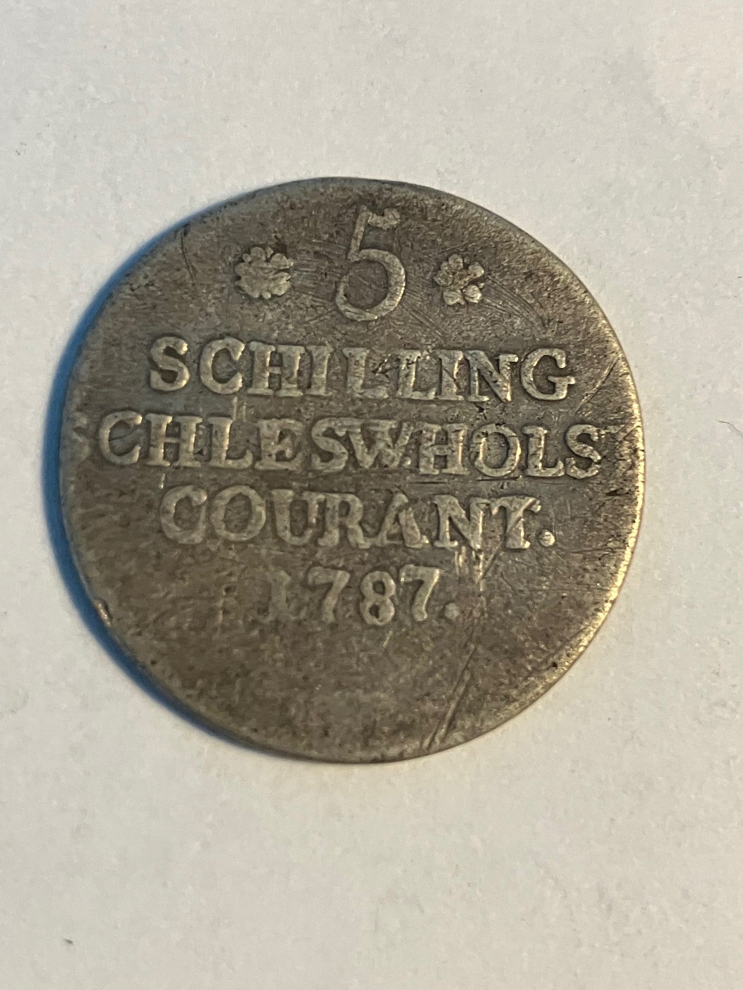 5 Schilling / 12 Speciedaler 1787