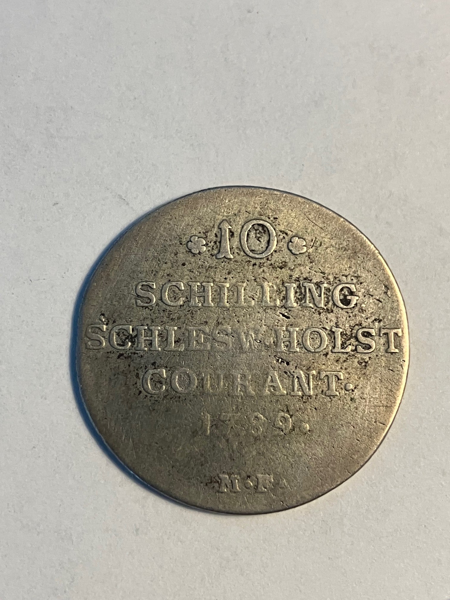 10 Schilling / 1/6 Speciedaler 1789