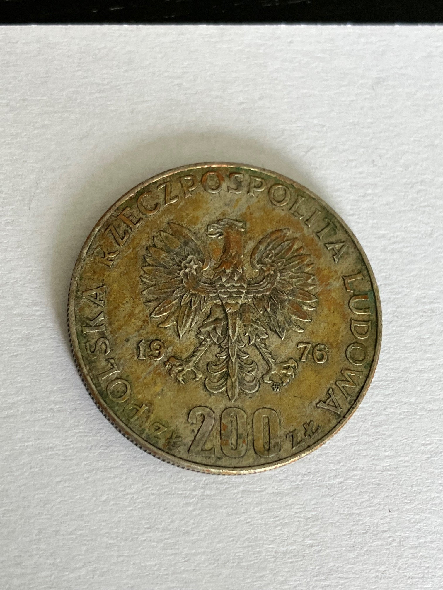 200 Zlotys XXI Summer Olympics Poland